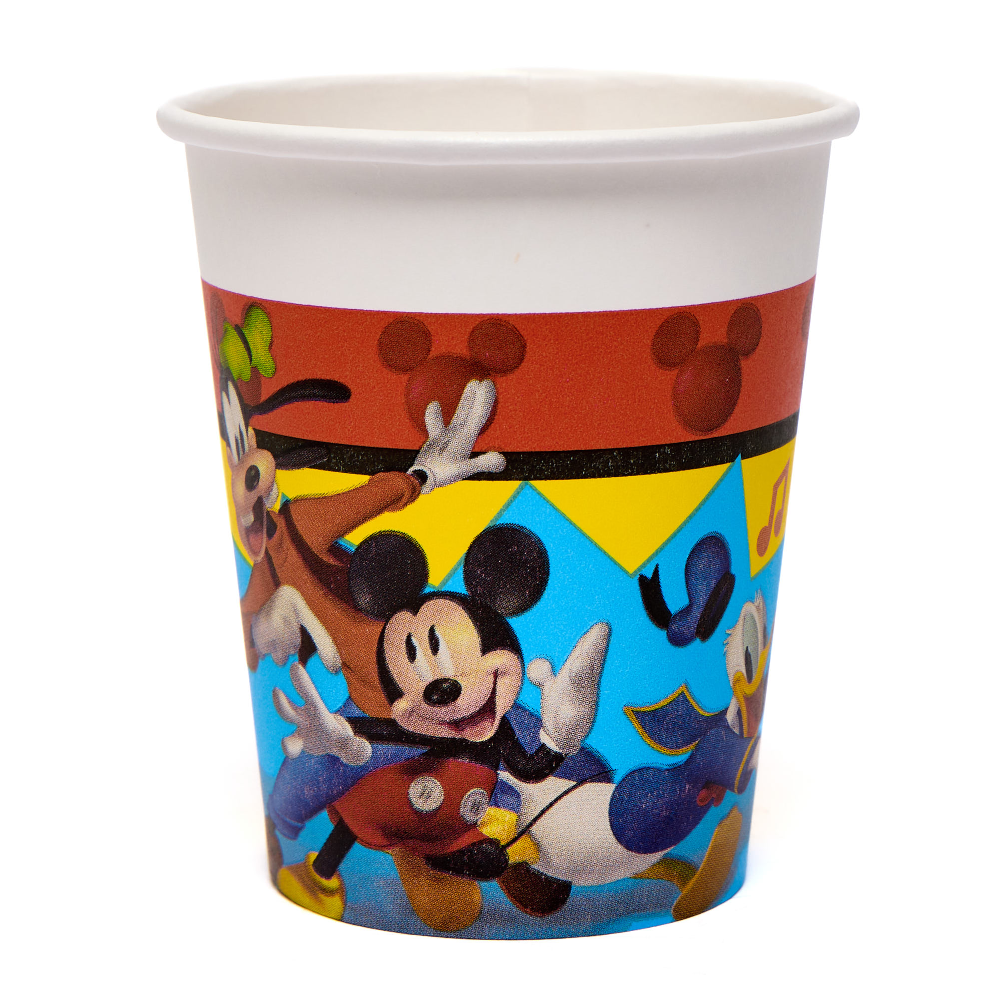 Mickey Rock The House Party Tableware & Decorations Bundle - 16 Guests