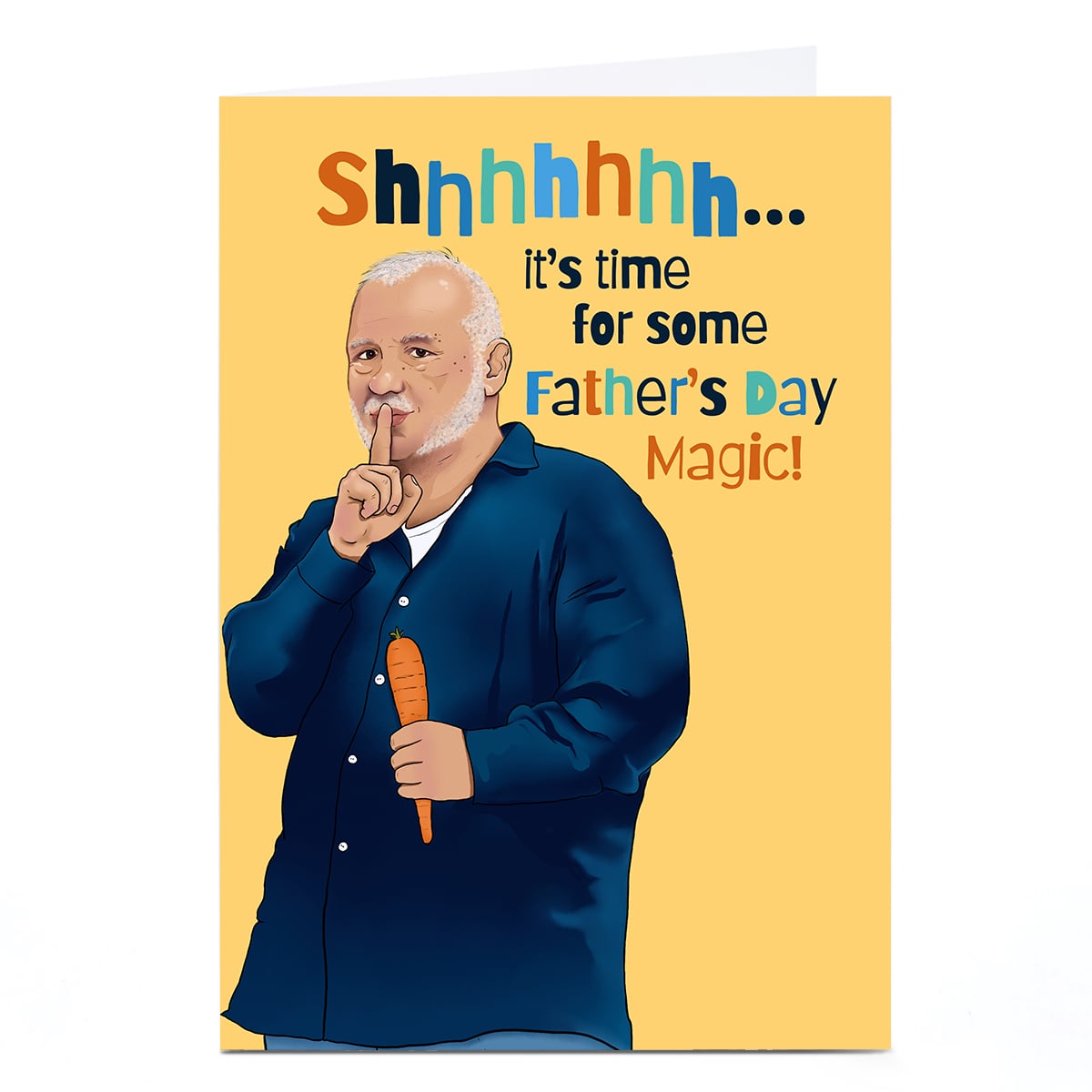 Father's Day Card - Shhh It's Father's Day Magic