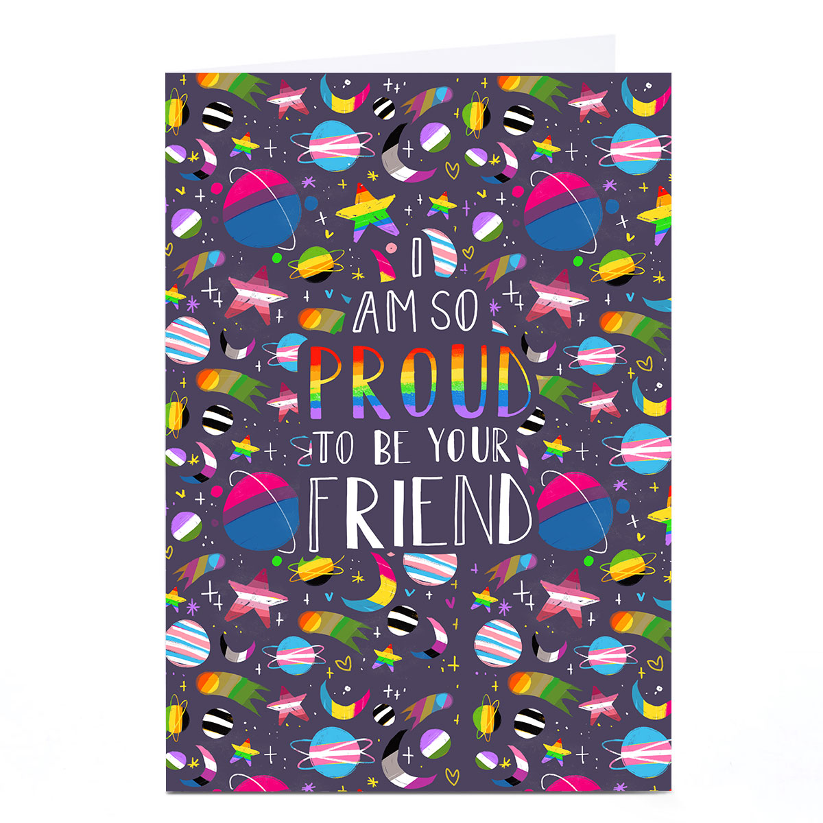 Personalised Raluca Farcas Card - Proud To Be Your Friend