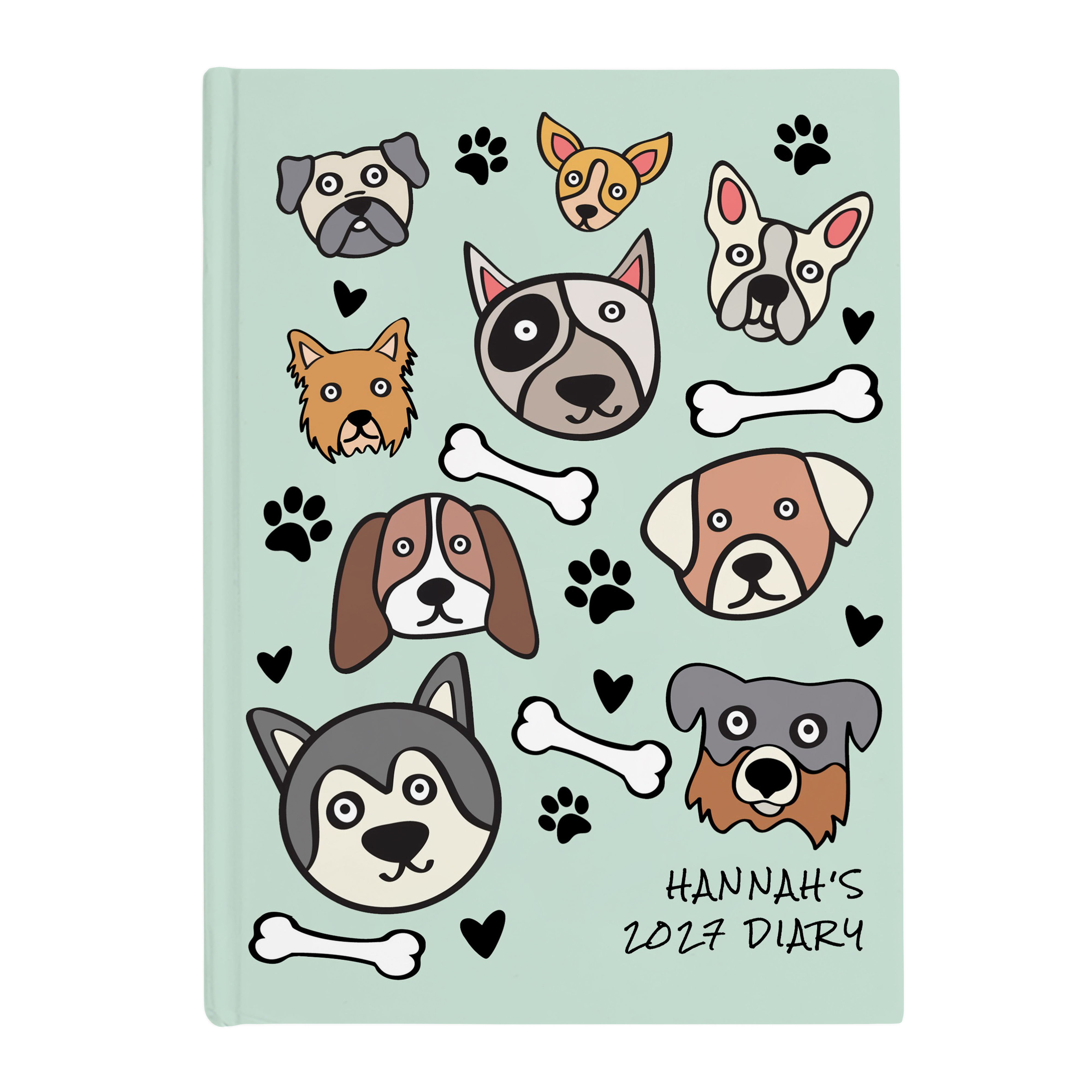 Personalised Diary - Dogs