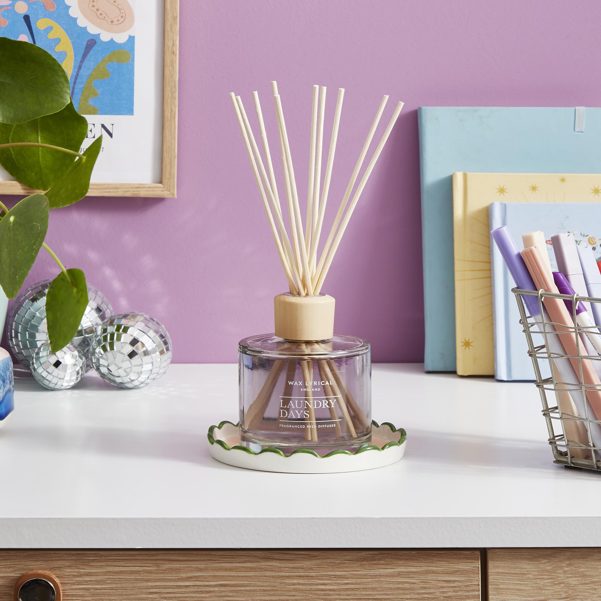 Wax Lyrical Laundry Days Fragranced Reed Diffuser