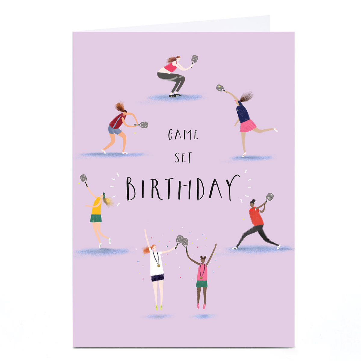 Birthday Card -  Game, Set, Birthday