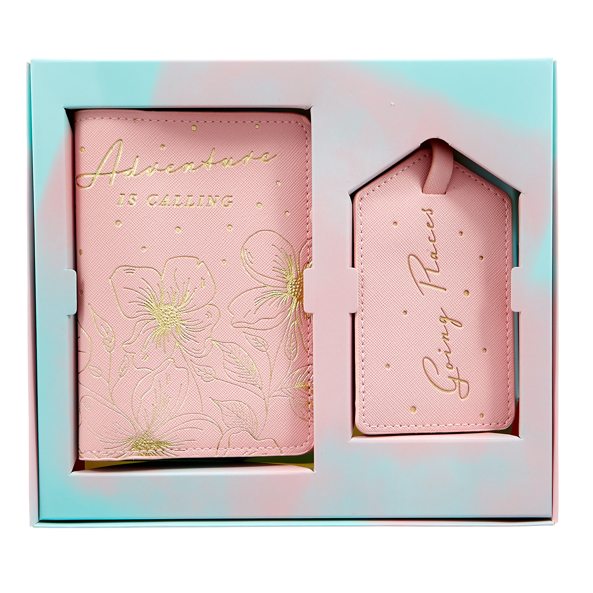 passport holder and luggage tag