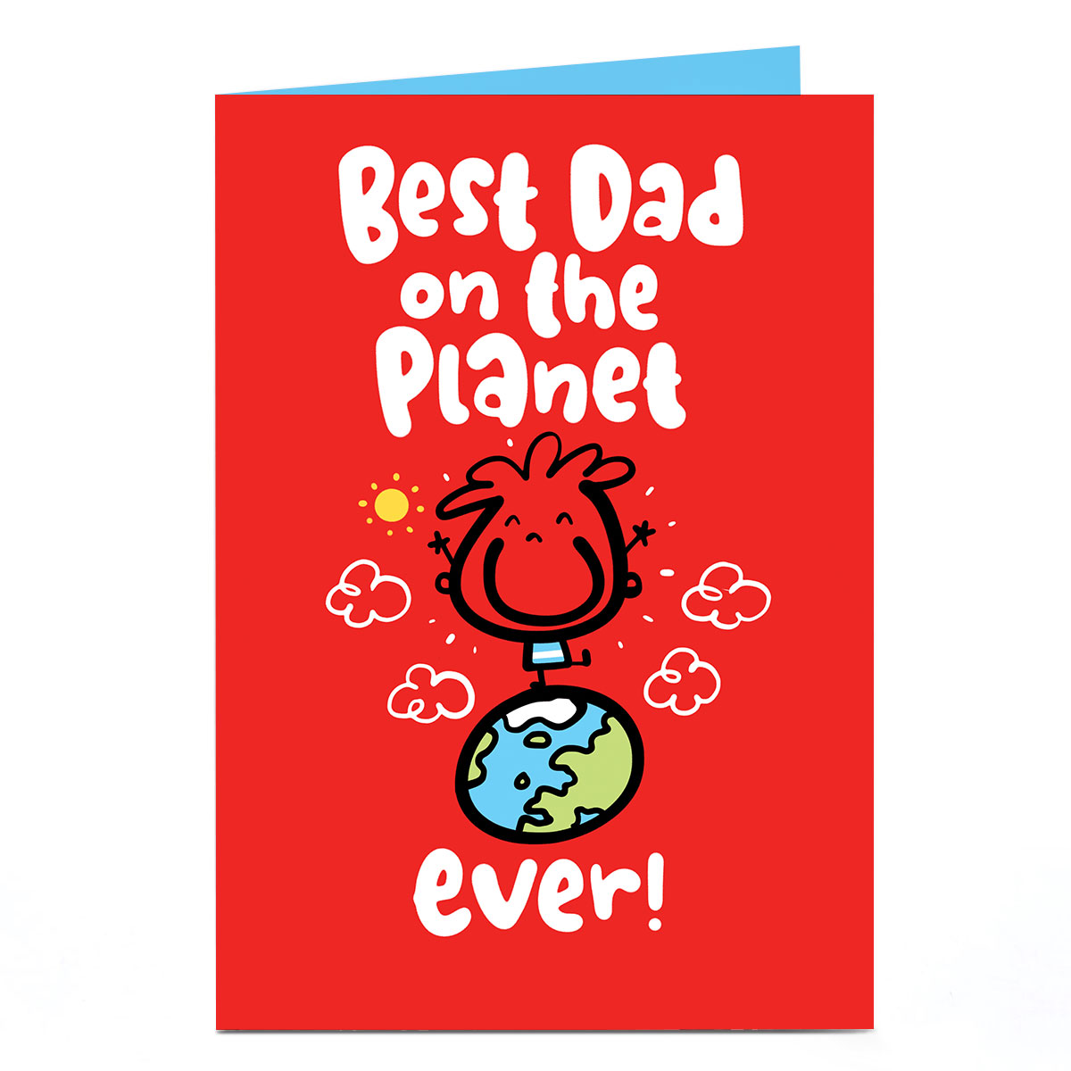 Personalised Fruitloops Father's Day Card - Best Dad On The Planet