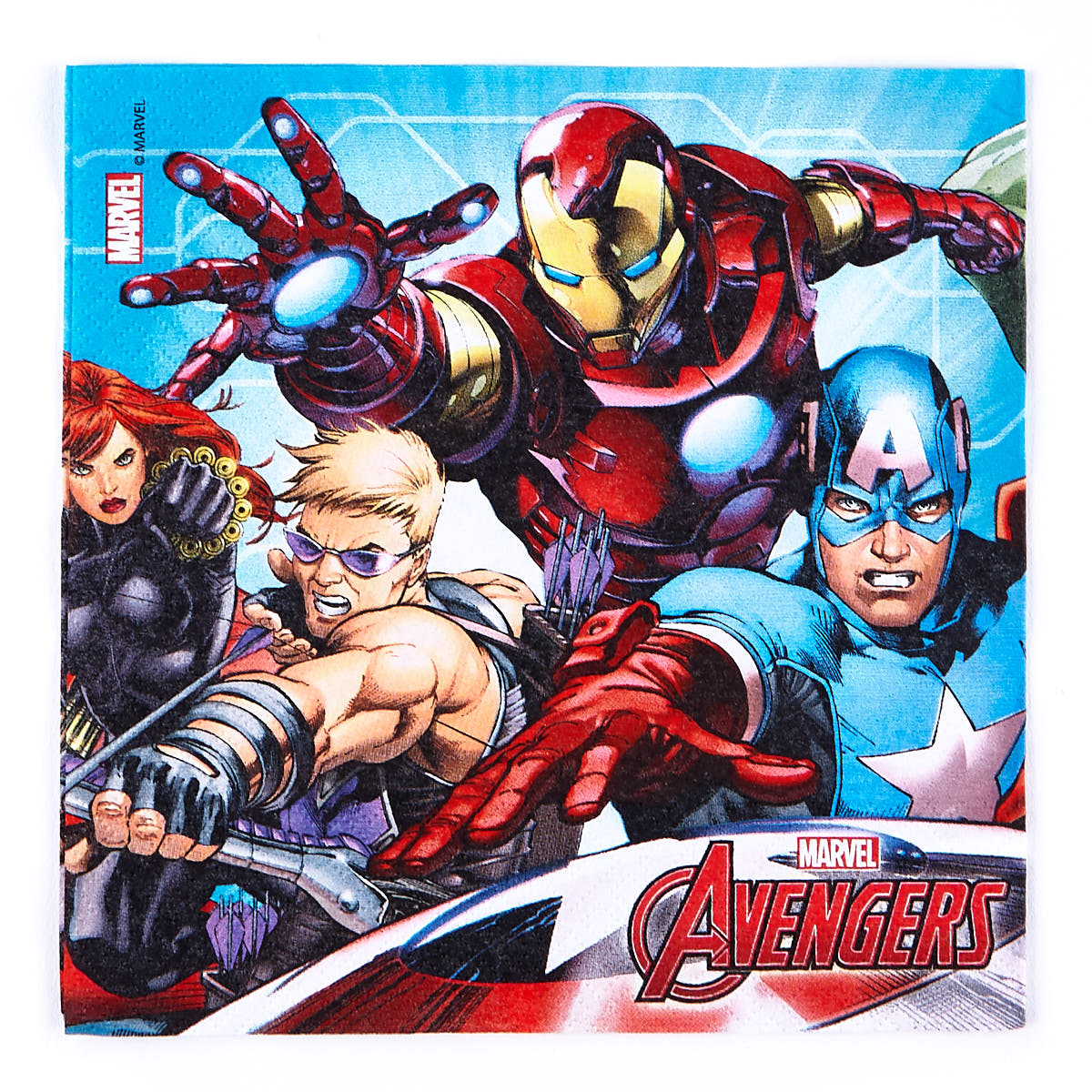 Marvel Avengers Party Tableware Bundle - 16 Guests