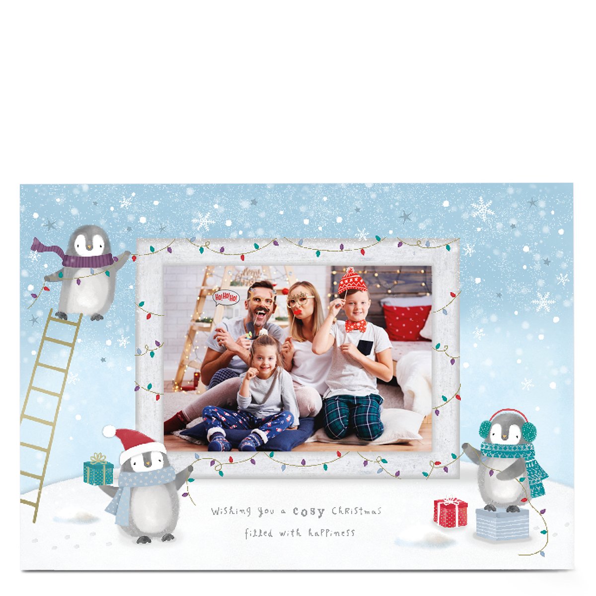 Photo Christmas Card - A Cosy Christmas