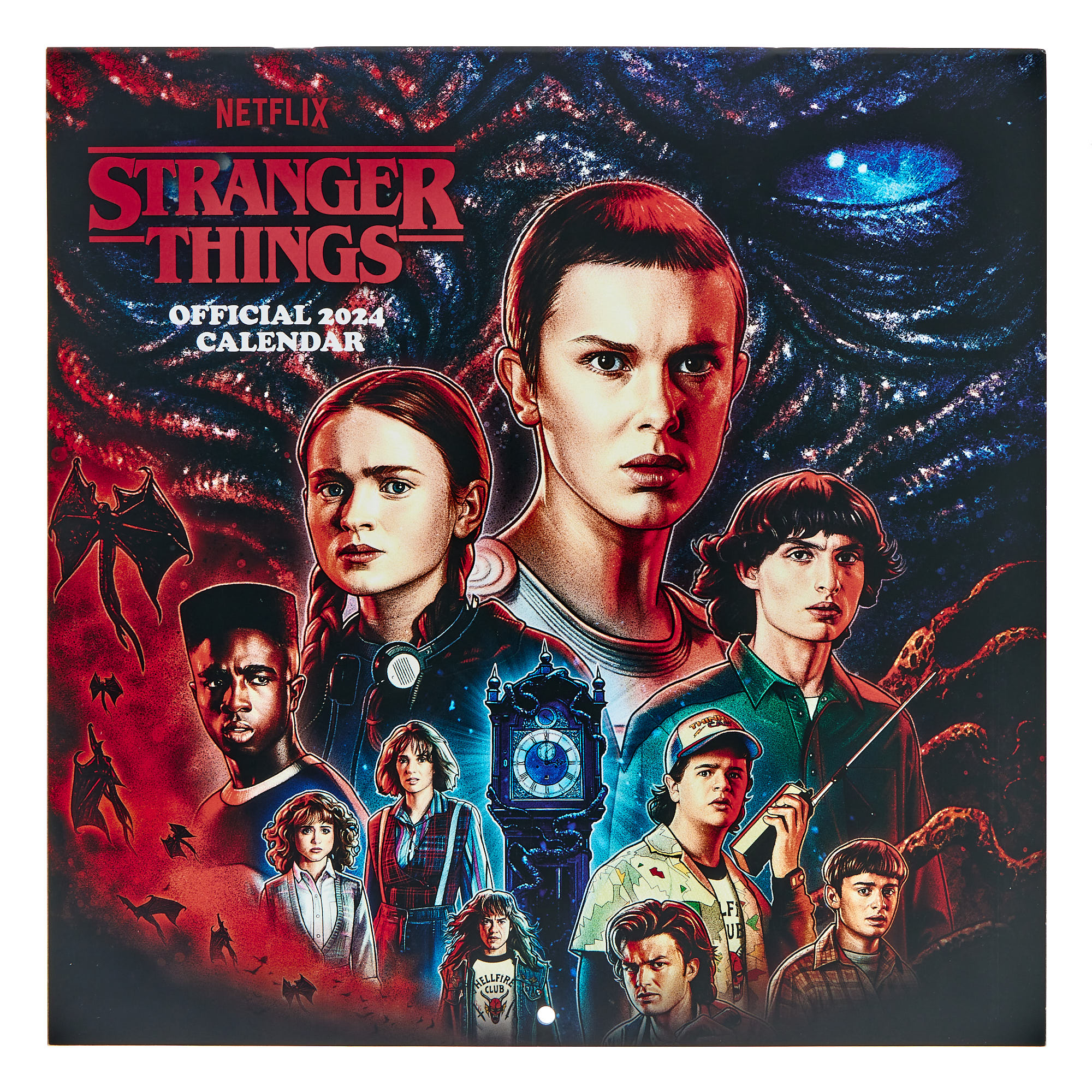 Stranger Things Official 2024 Square Calendar