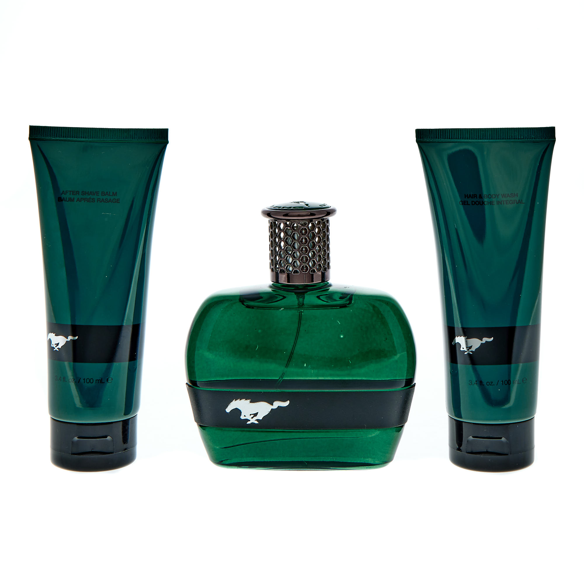 Ford Mustang Green 3 Piece Gift Set