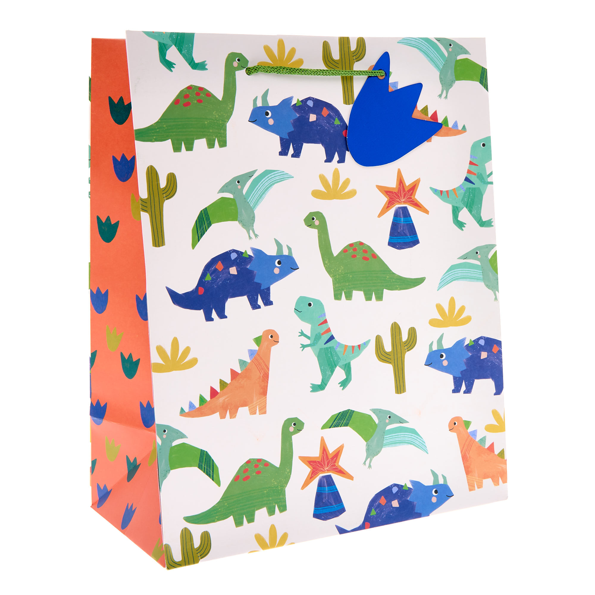Dinosaur Large Portrait Gift Bag