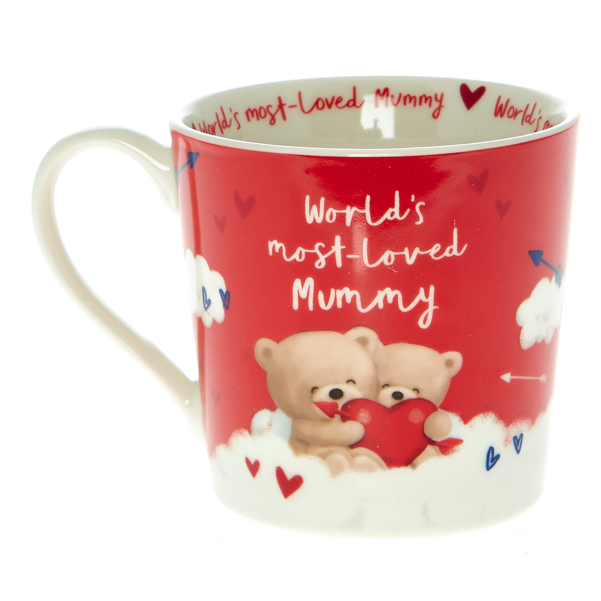 Buy World's Most Loved Mummy Hugs Mug for GBP 3.99 | Card Factory UK