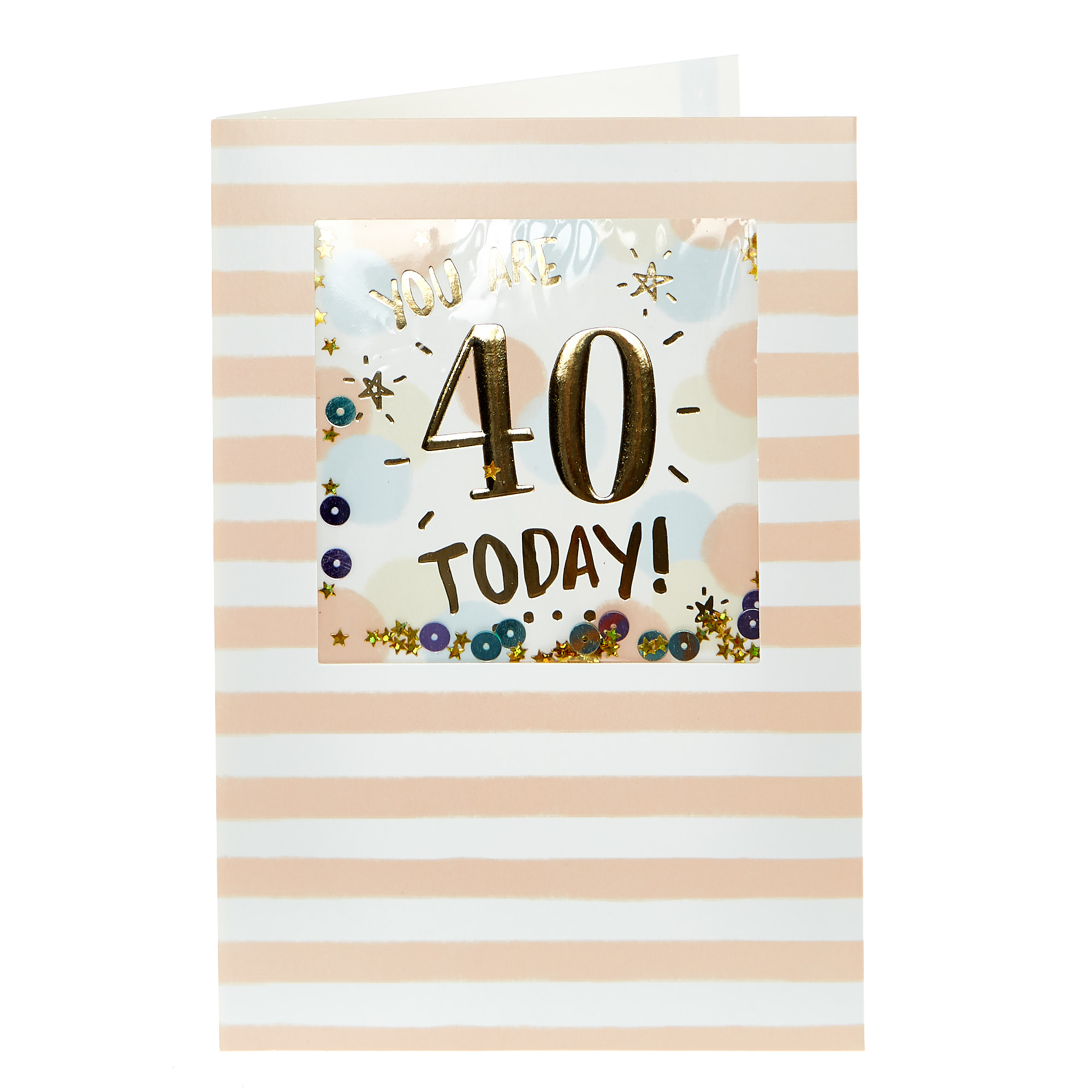 40th Birthday Card - You Are 40 Today