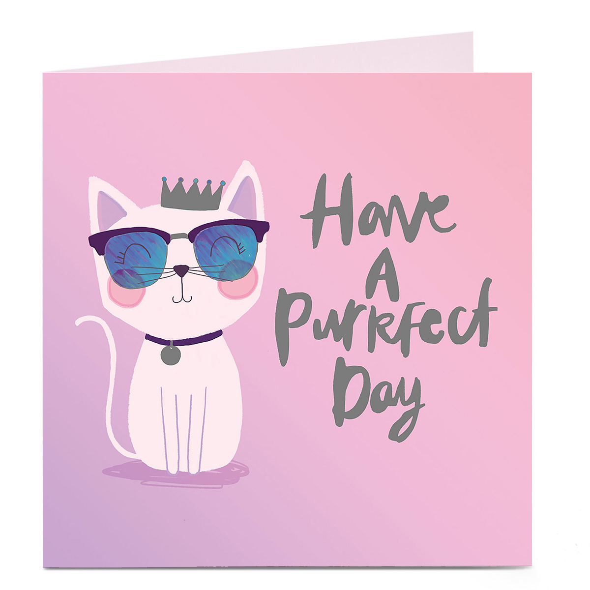 Personalised Bright Ideas Card - Have A Purfect Day