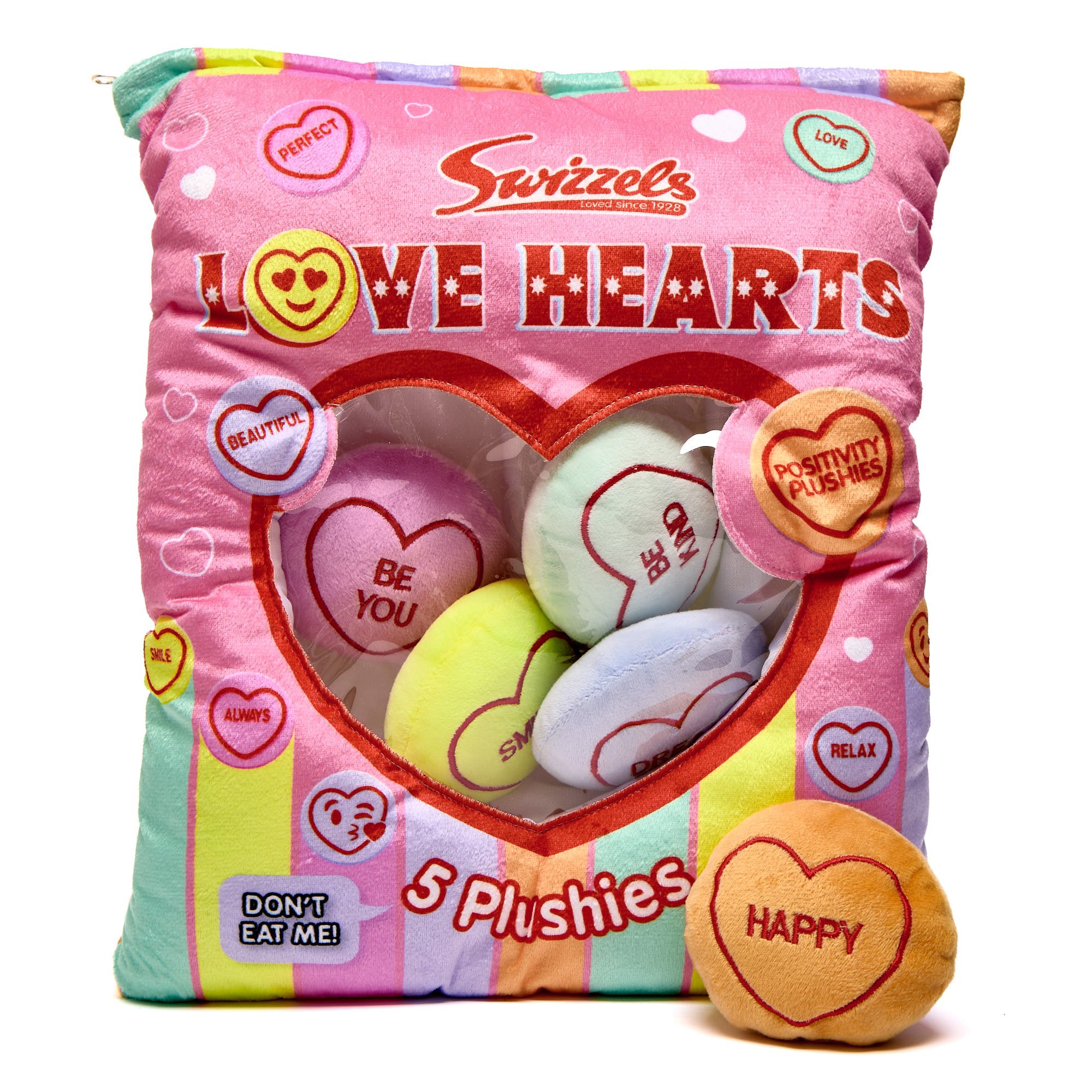 Swizzels Love Hearts 5 Plushies