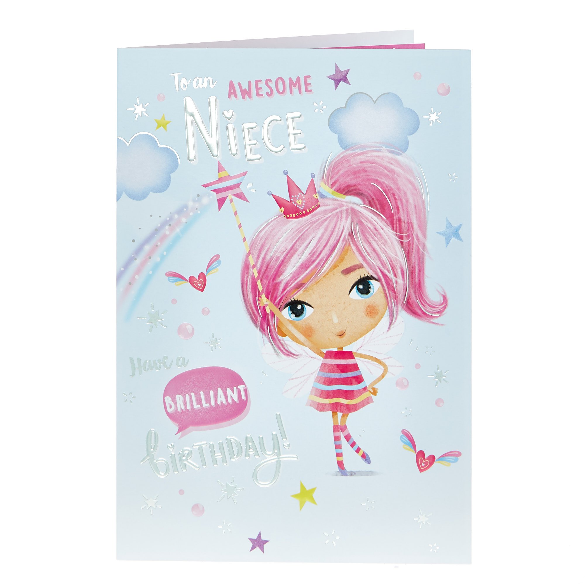 Birthday Card - To An Awesome Niece
