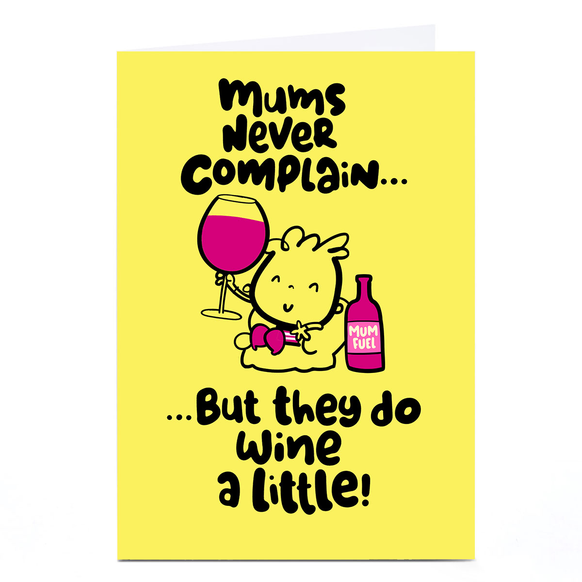 Personalised Fruitloops Mother's Day Card - Mums Never Complain