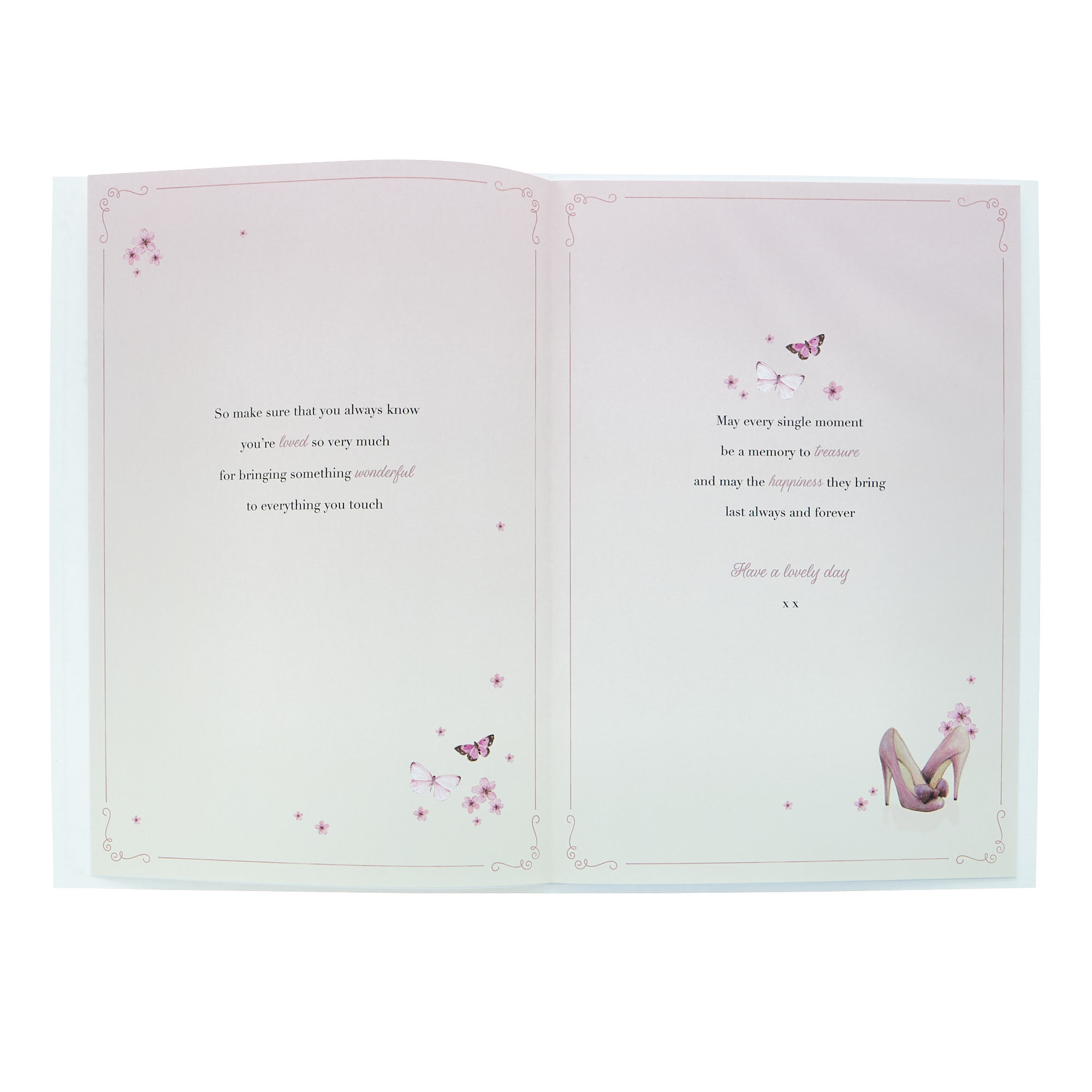 Birthday Card - Special Sister With Love