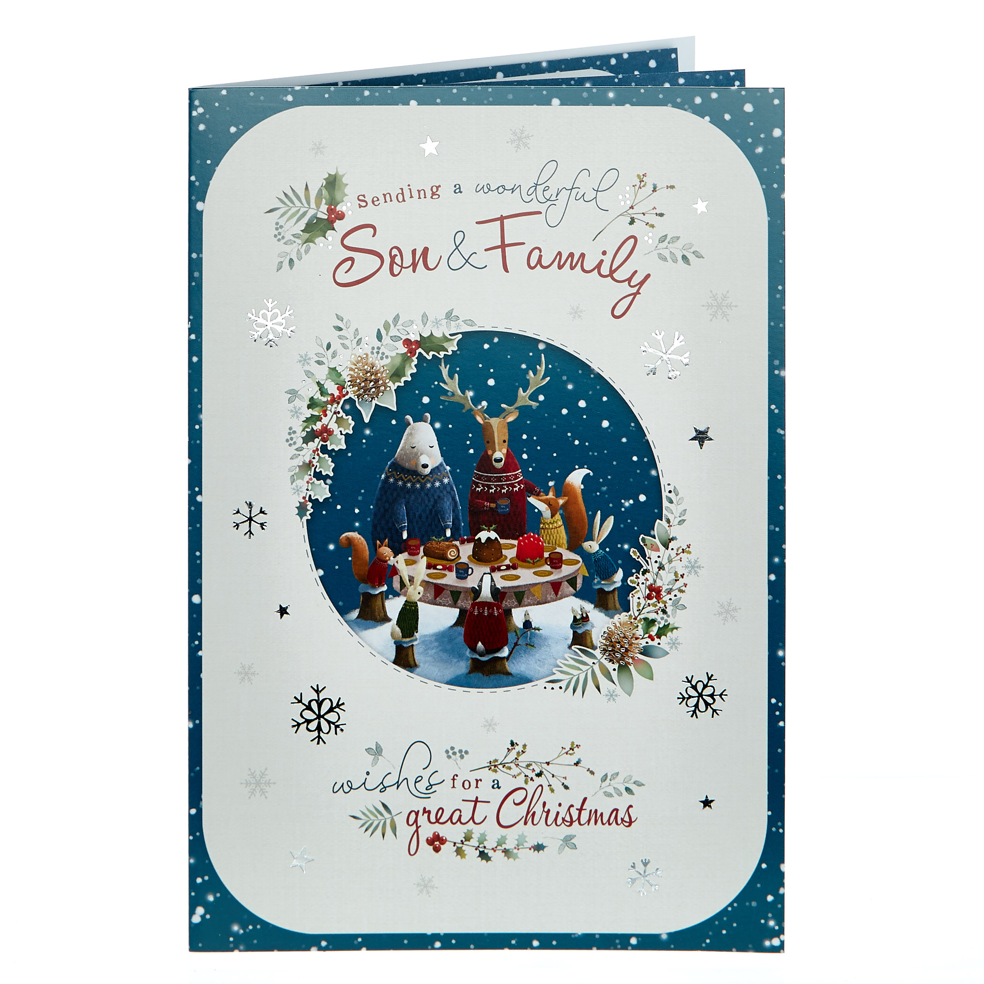 Buy Christmas Card  A Wonderful Son & Family for GBP 0.99  Card