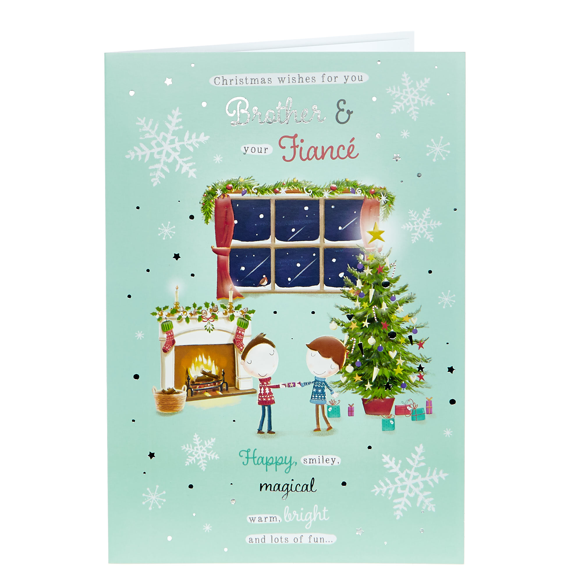 Christmas Card - For You Brother & Your FiancÃ©