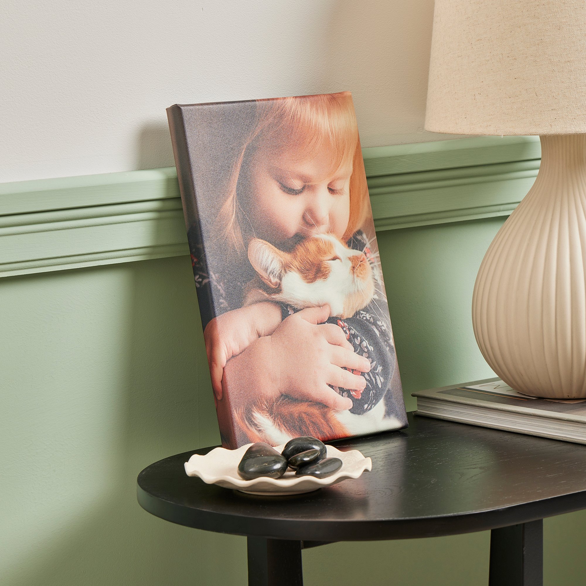 Personalised Portrait Photo Canvas 30cm x 20cm