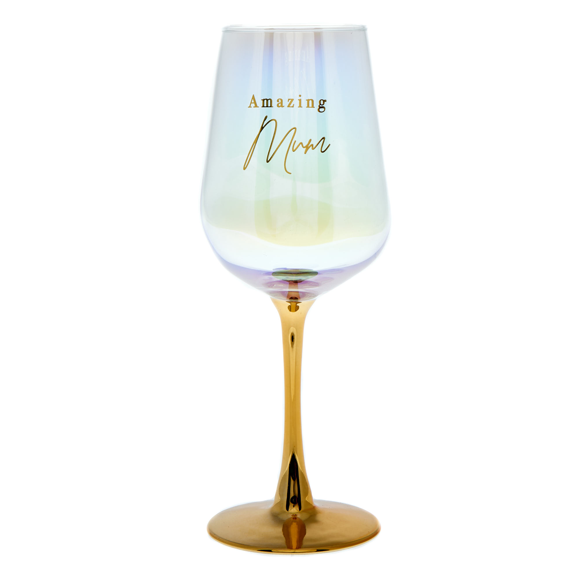 Amazing Mum Wine Glass