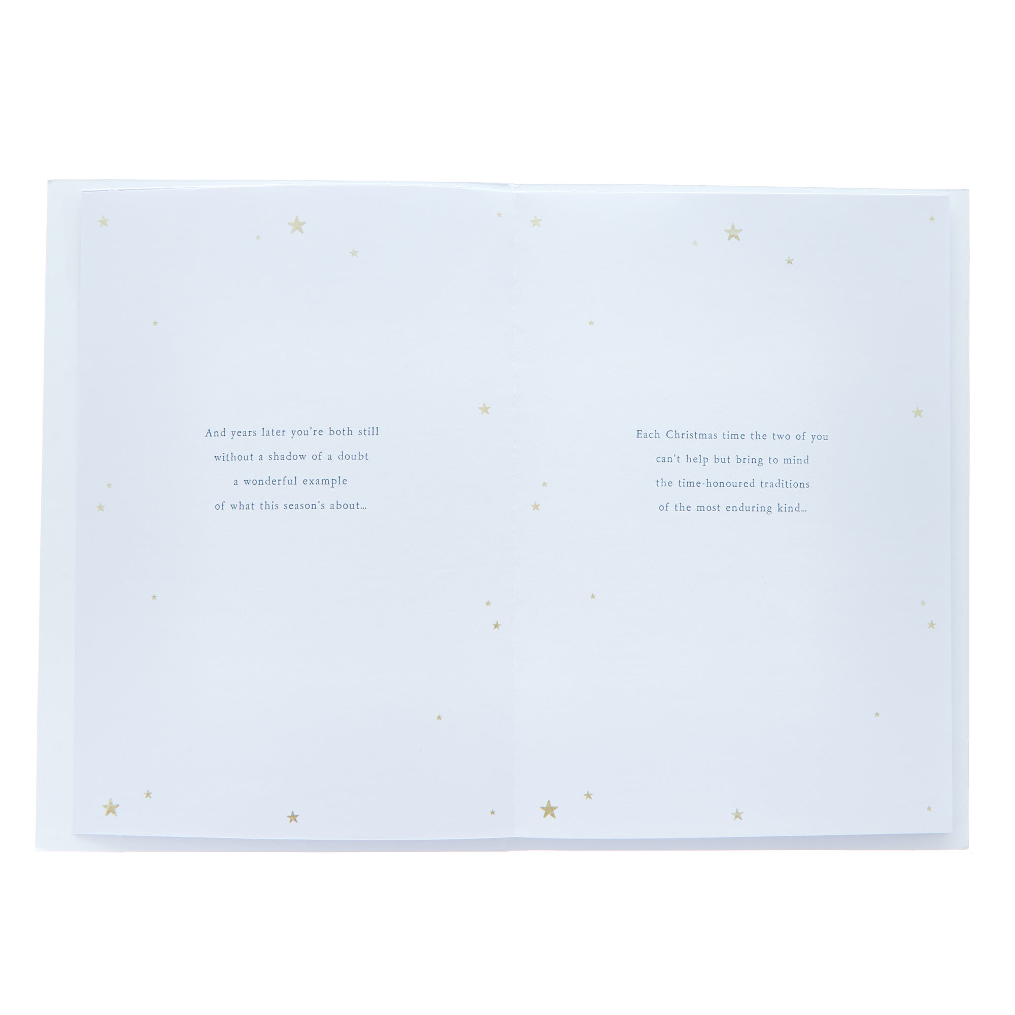 Special Mum & Dad Christmas Card (Extra Special Words Inside)
