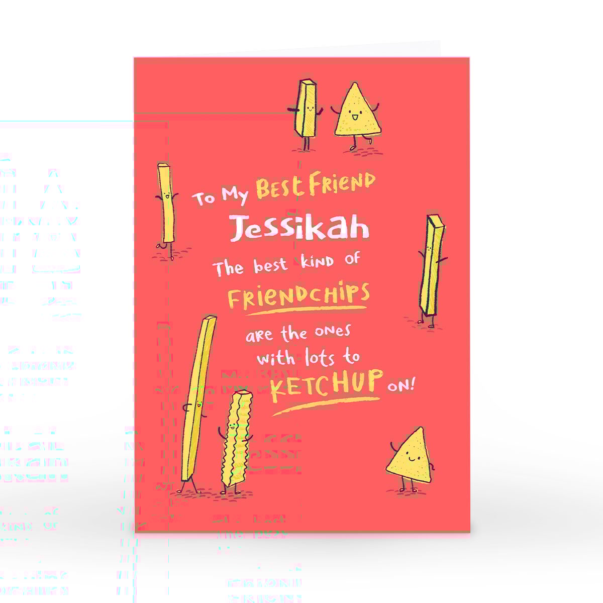 Personalised Hew Ma Card - Friendchips 