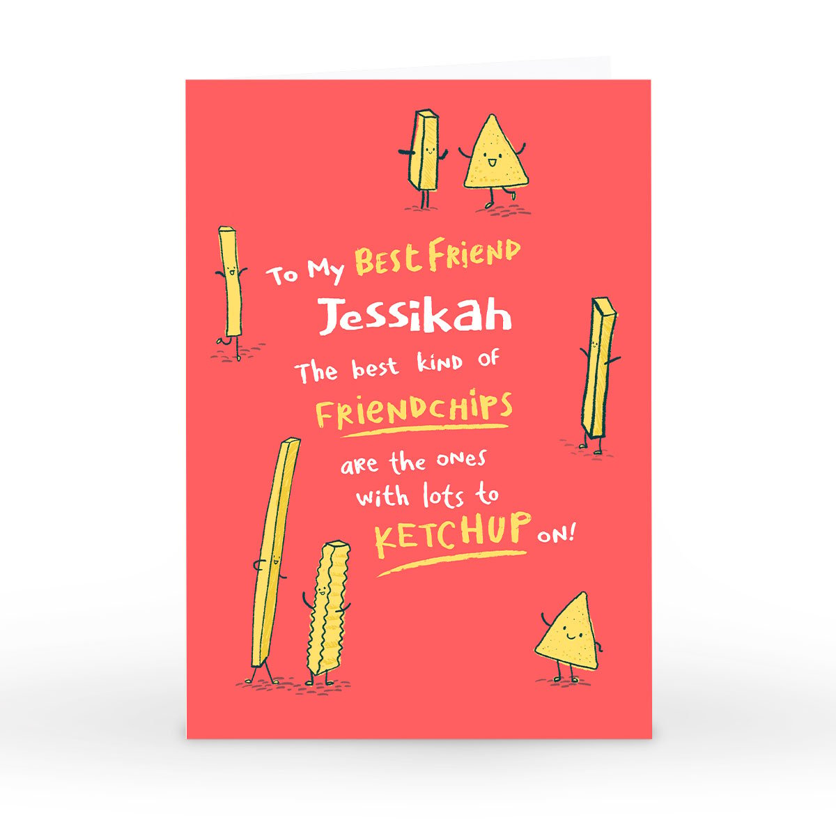 Personalised Hew Ma Card - Friendchips 