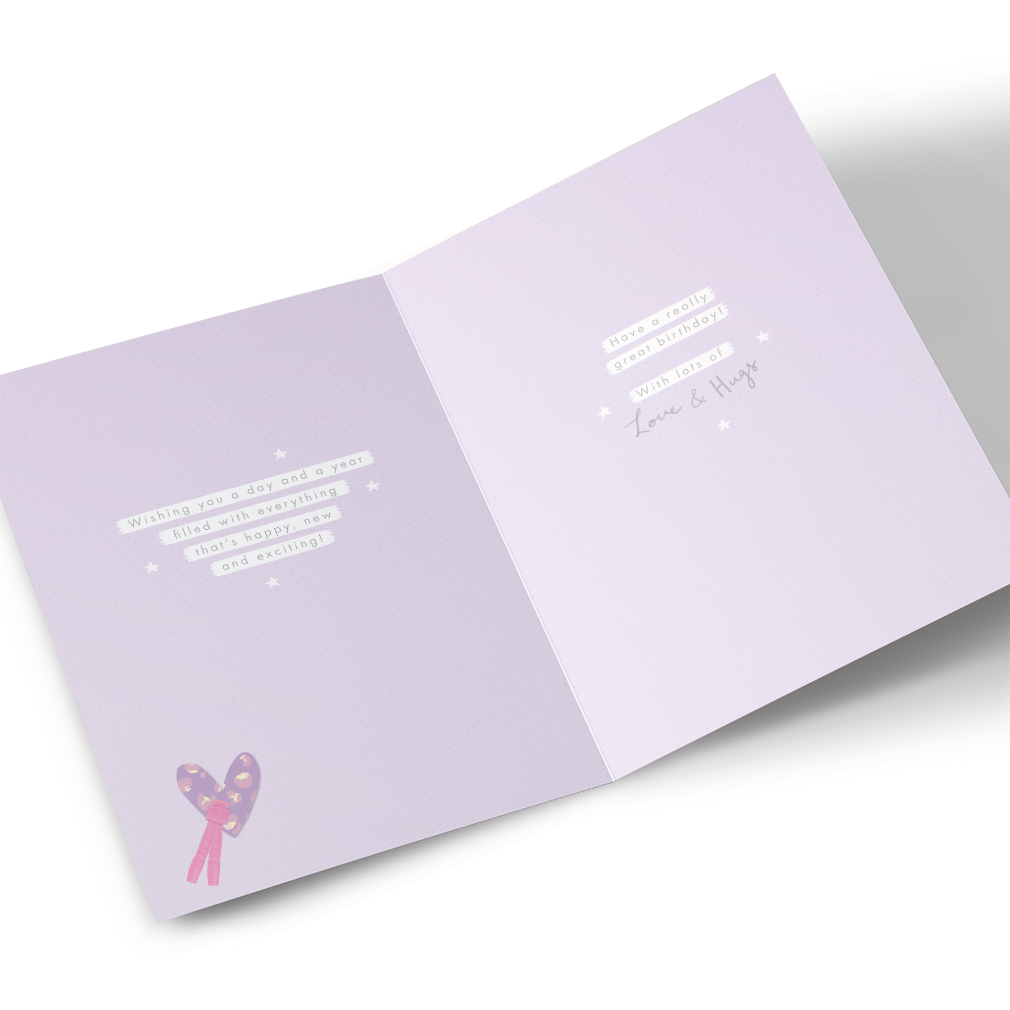 Hugs Birthday Card - For A Gorgeous Daughter