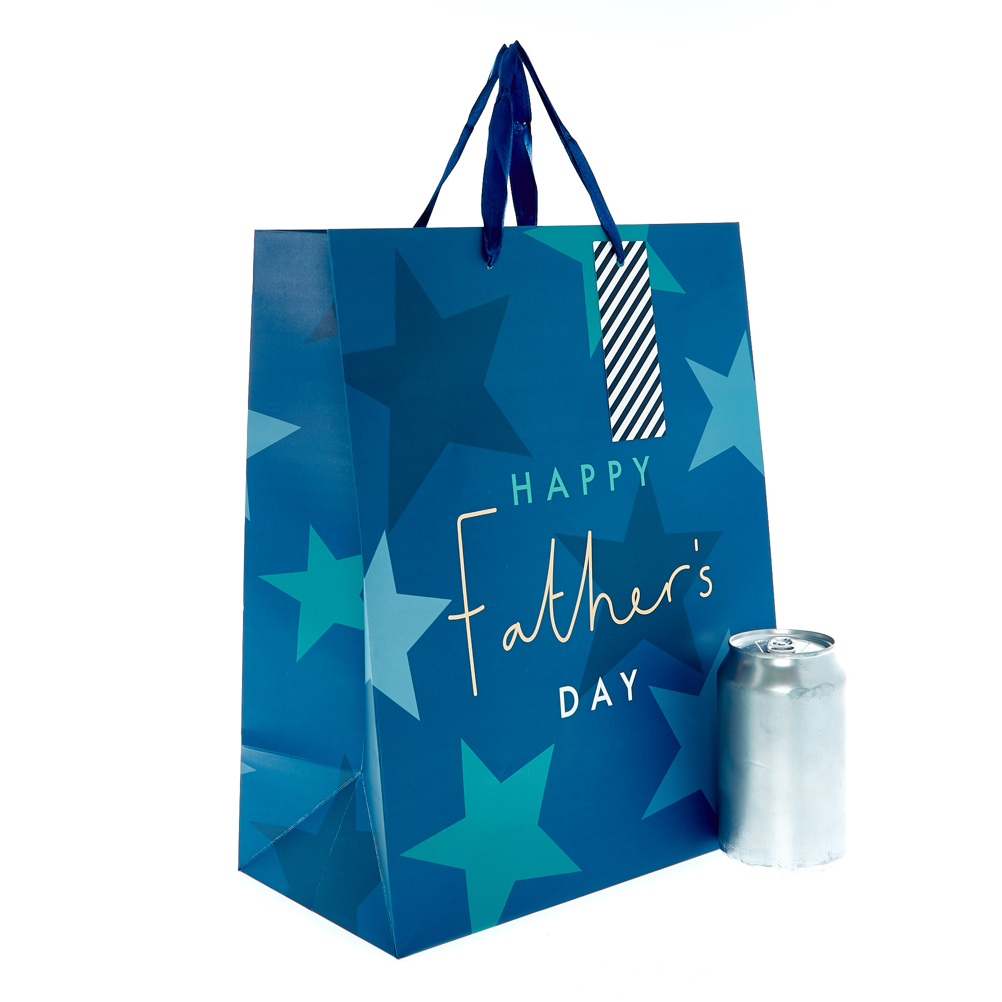 Large Portrait Gift Bag - Happy Father's Day 