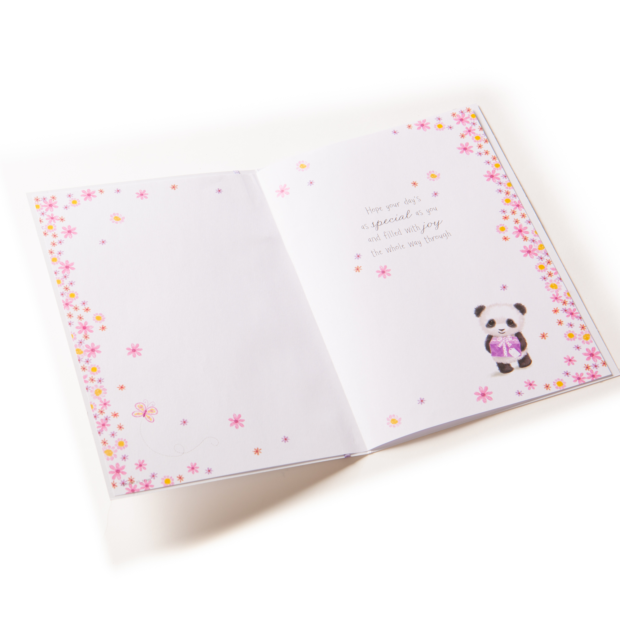 Birthday Card - Wonderful Friend, Panda 