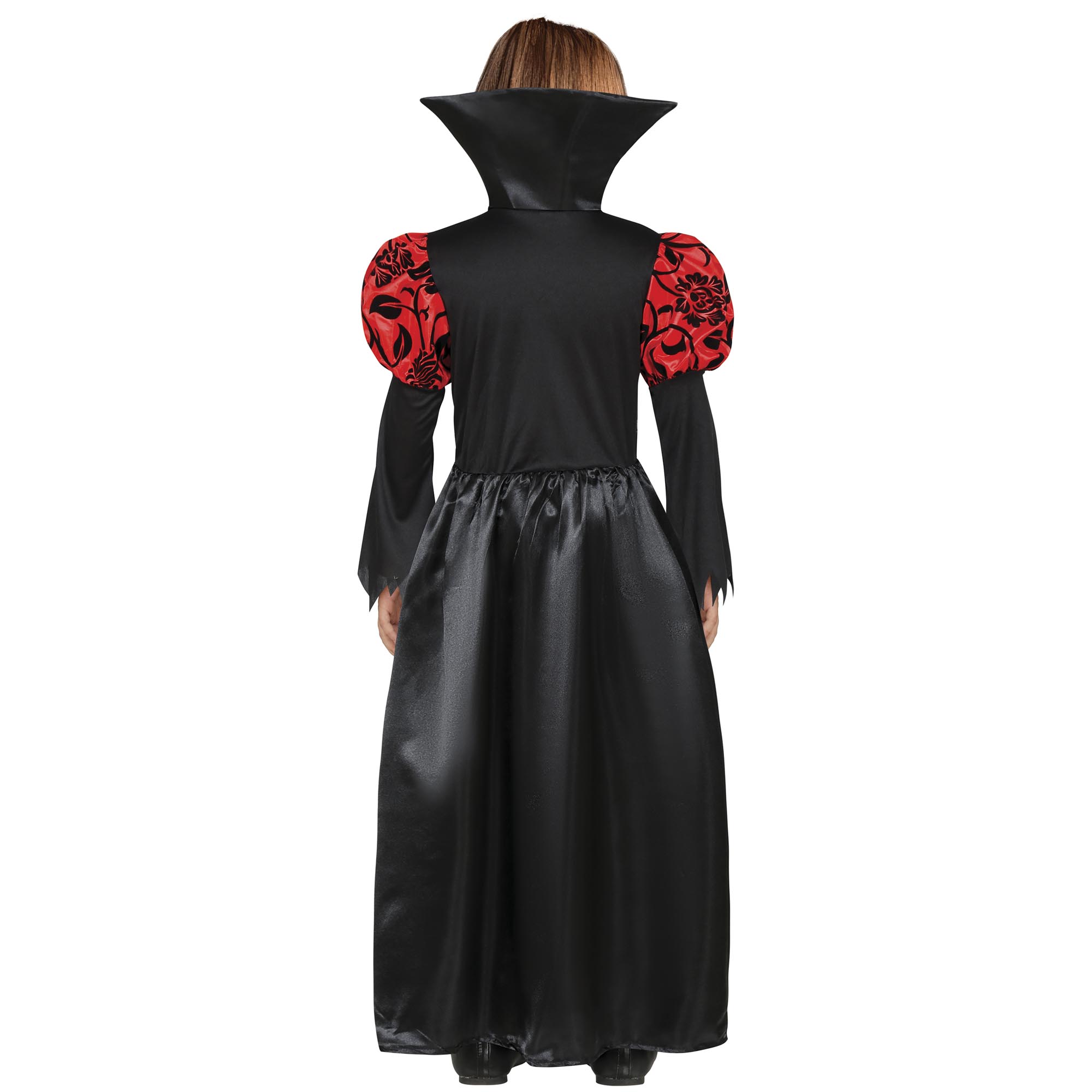 Gothic Vampiress Children's Fancy Dress Costume