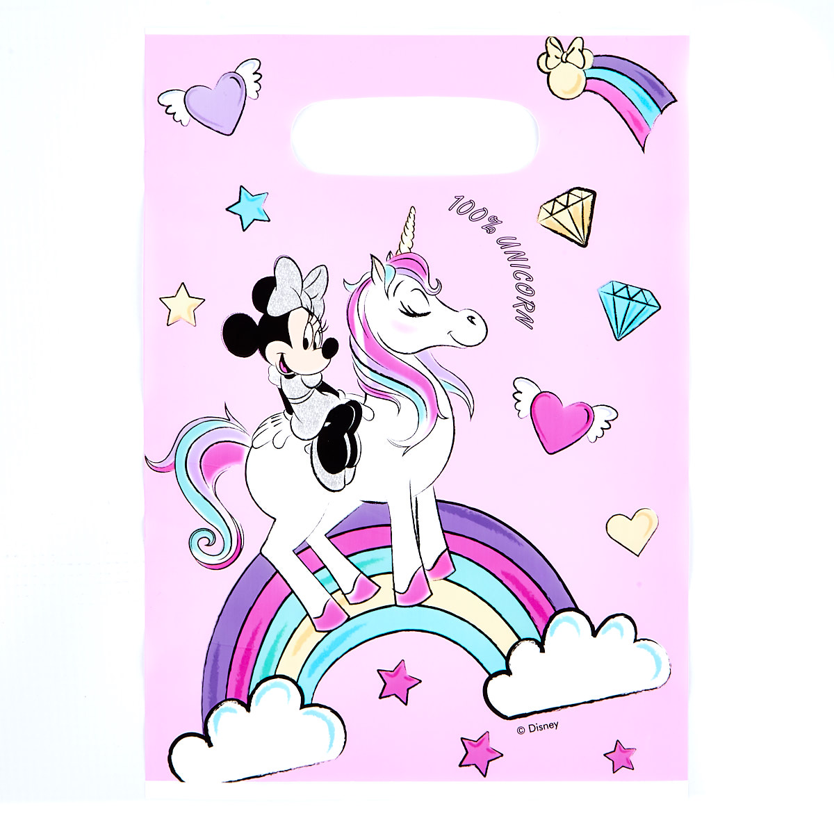 Minnie Mouse & Unicorn Party Tableware Bundle - 16 Guests