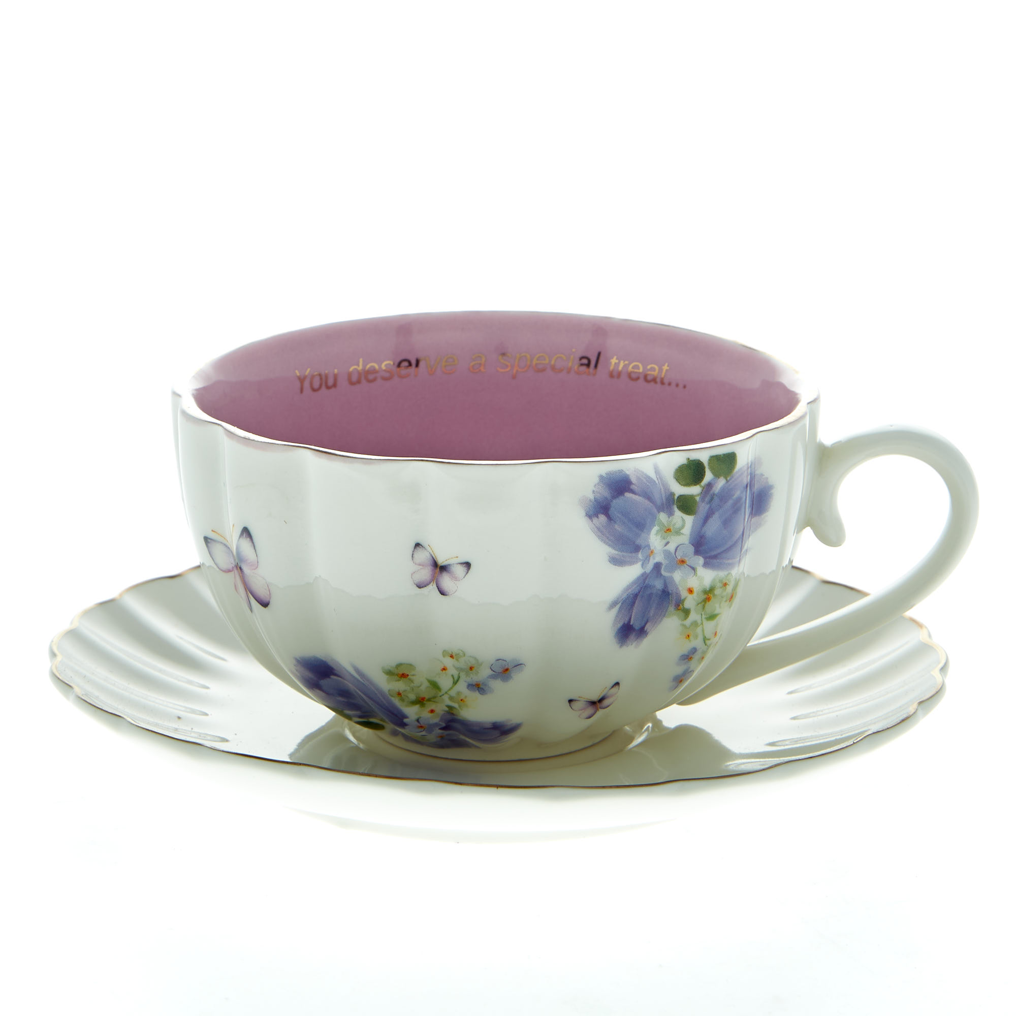 You Deserve A Special Treat Cup & Saucer