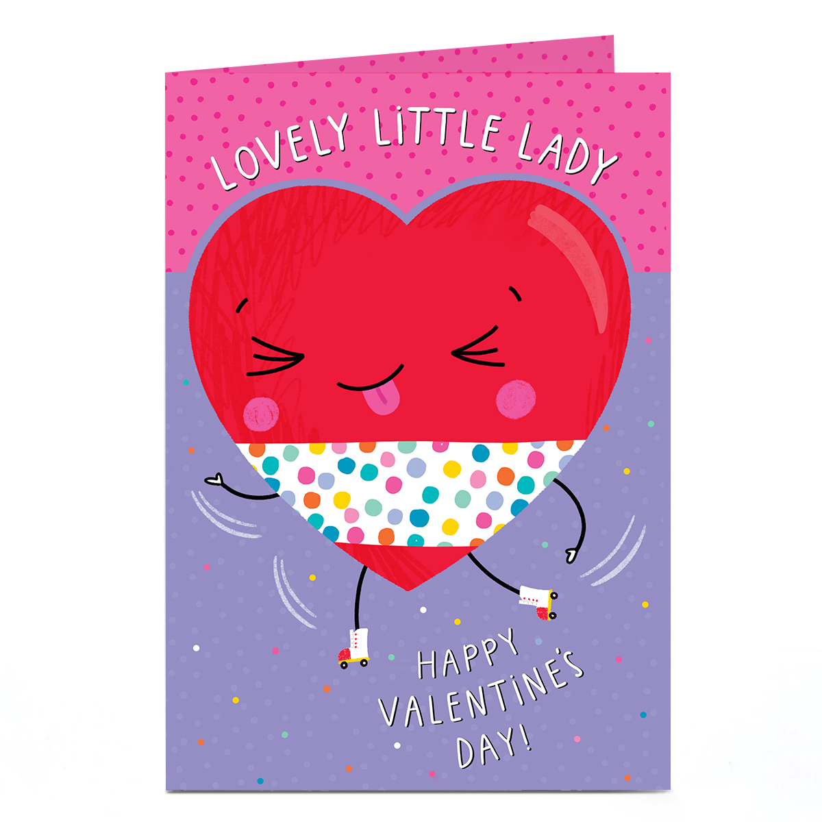 Valentine's Day Card For Daughter - Lovely Little Lady