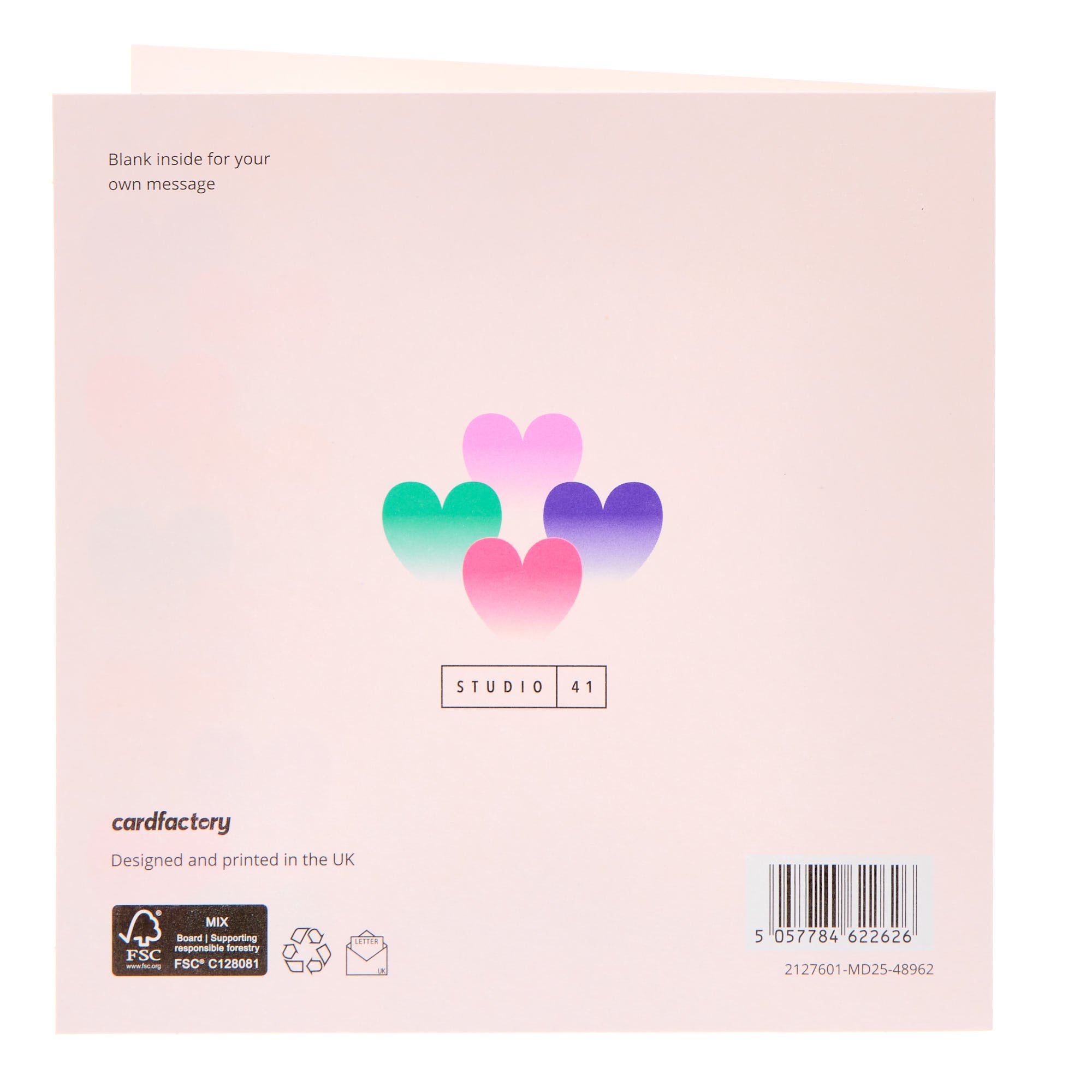 Multi Hearts Studio 41 Mother's Day Card