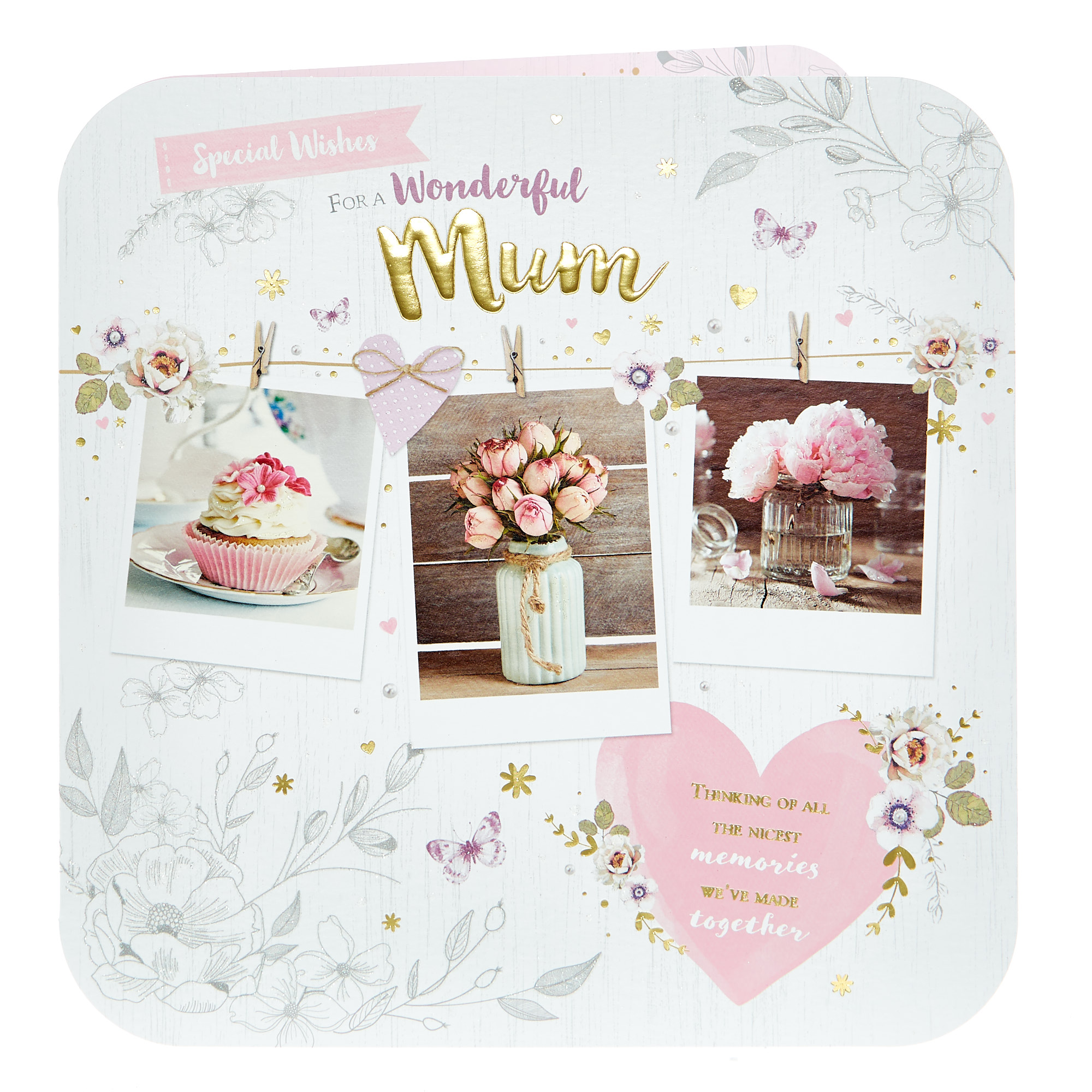 Platinum Collection Mother's Day Card - Mum Special Wishes