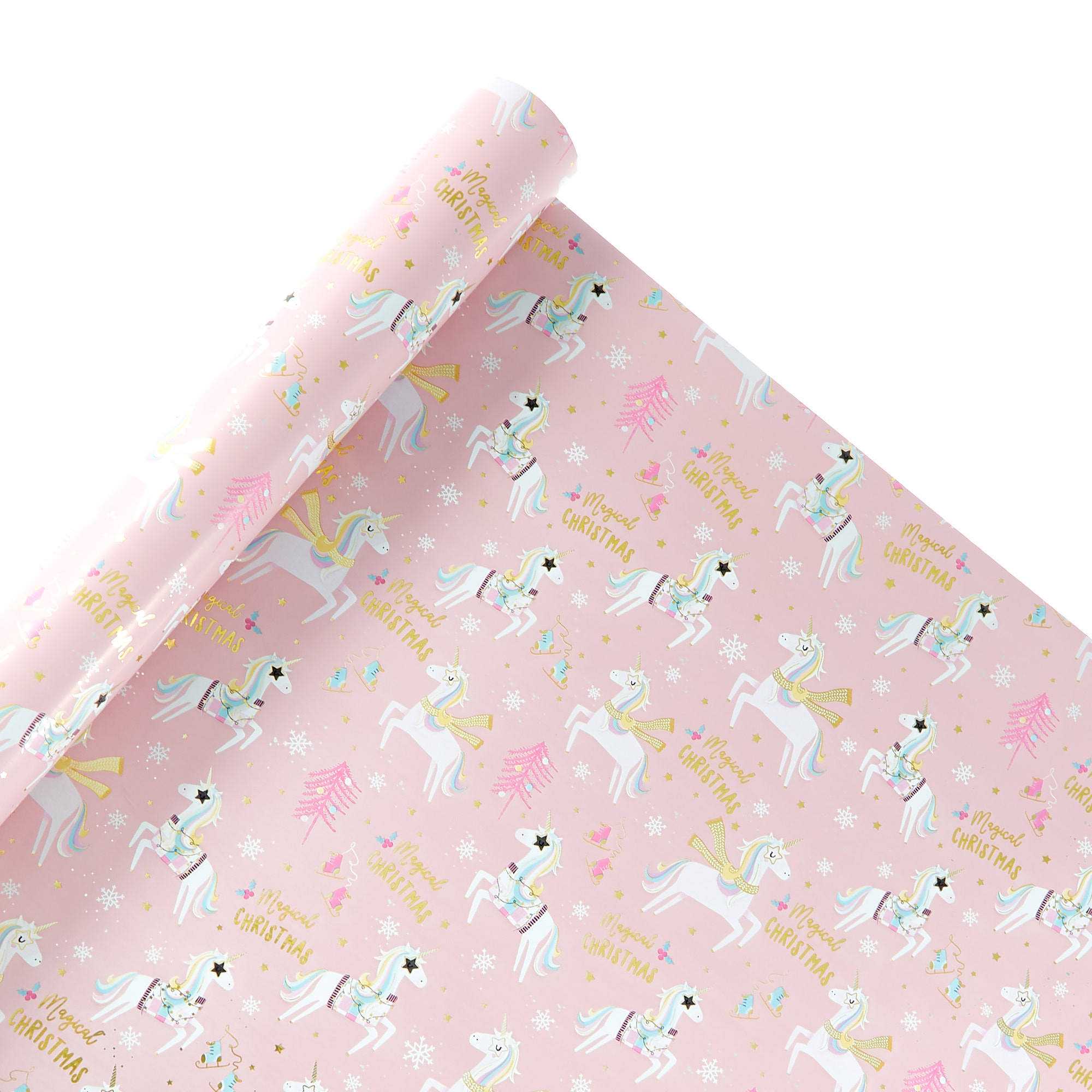 Magical Unicorn Christmas Wrapping Paper - 12 Metres