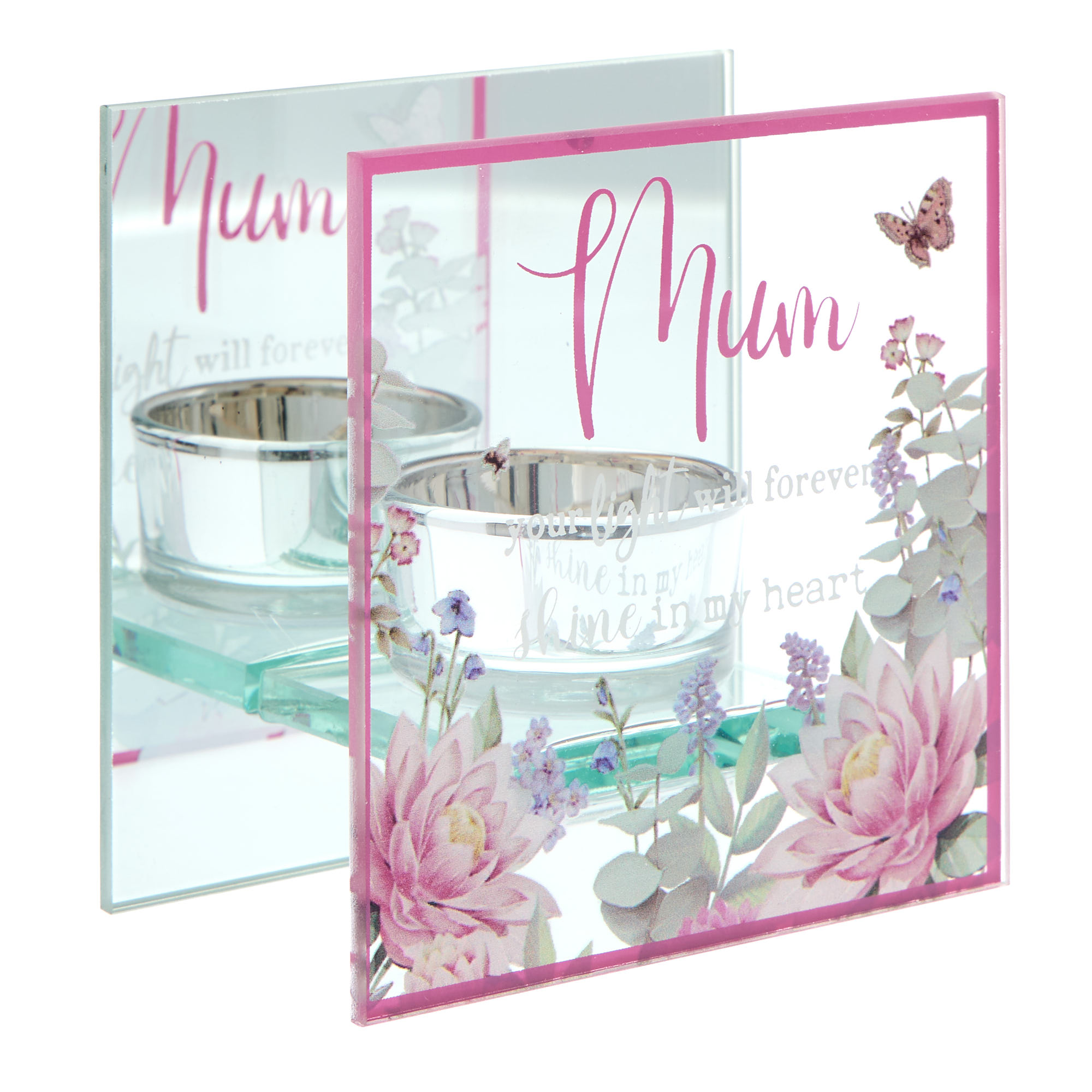 Mum Memorial Tealight Holder