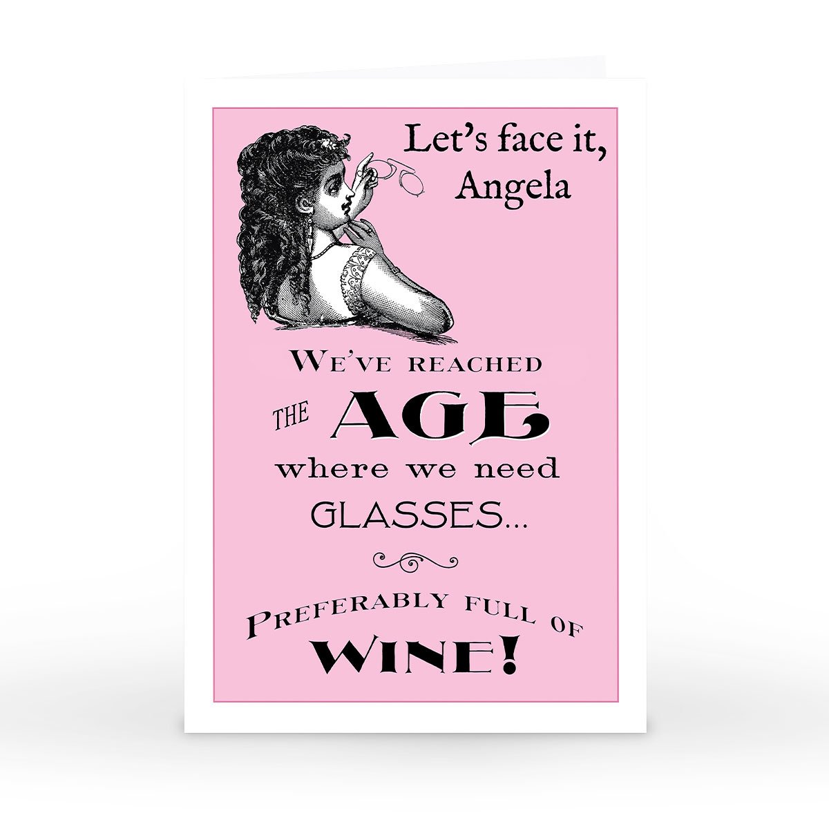 Personalised Toodle Pip Birthday Card - Let's Face It
