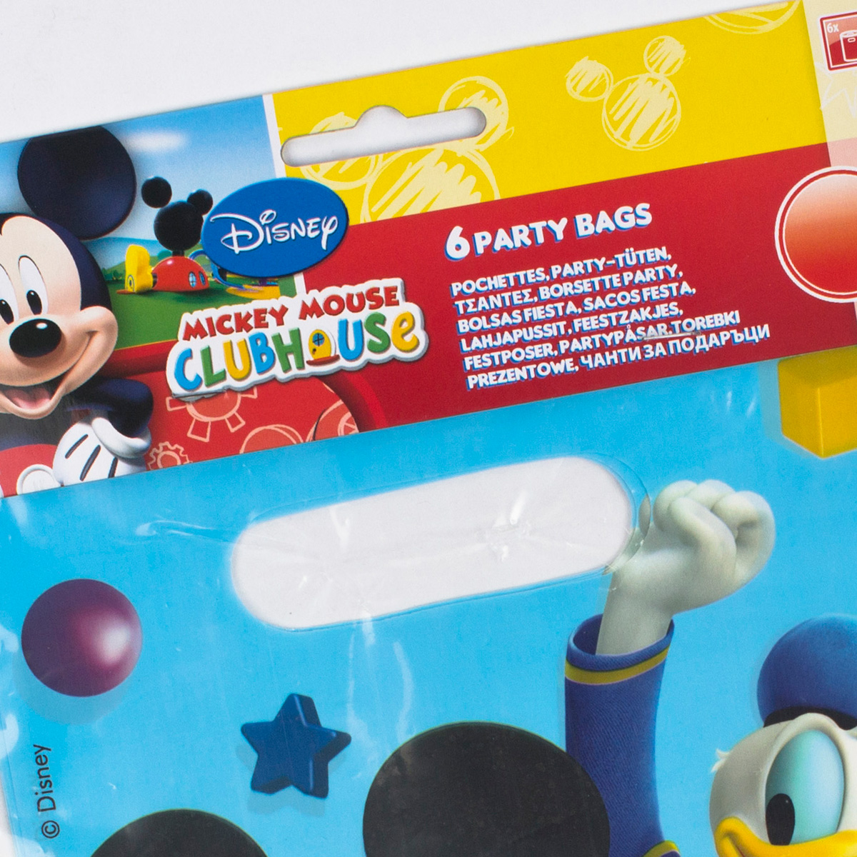 Disney Mickey Mouse Clubhouse Party Bags, Pack Of 6