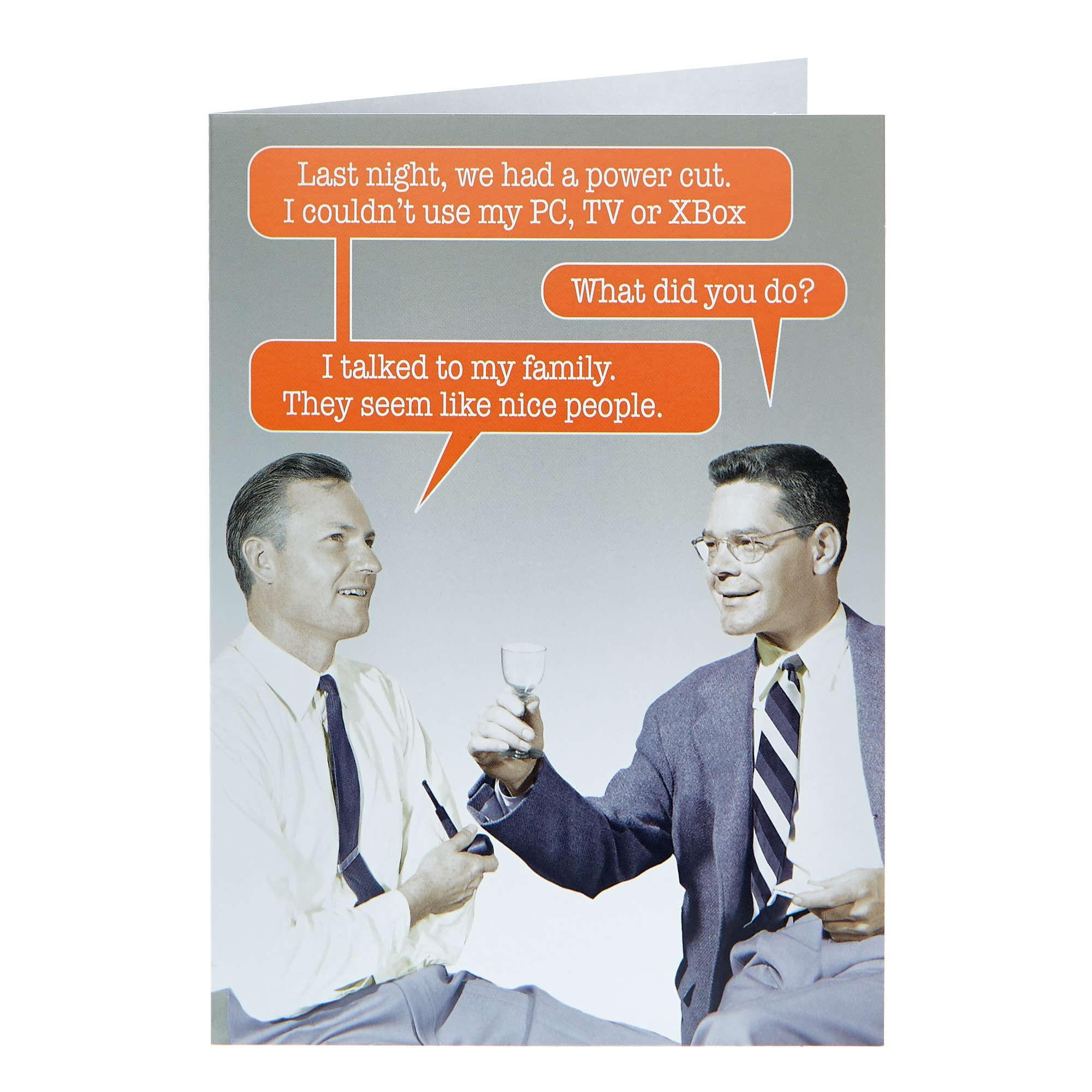 Any Occasion Card - I Talked To My Family 
