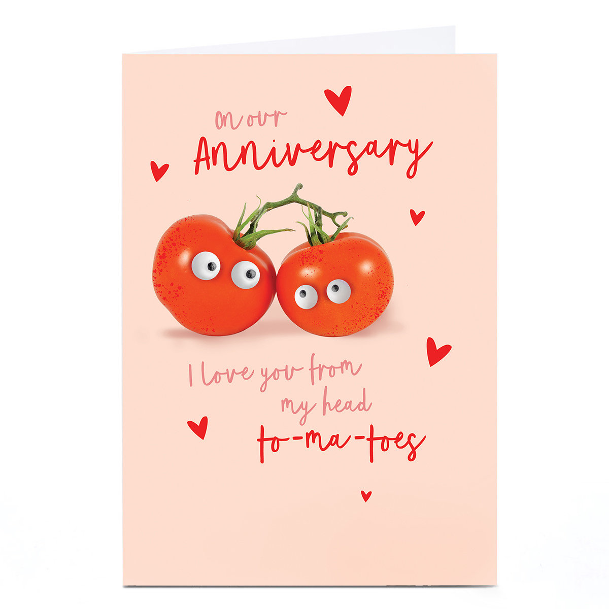 Anniversary Card - From My Head To-ma-toes