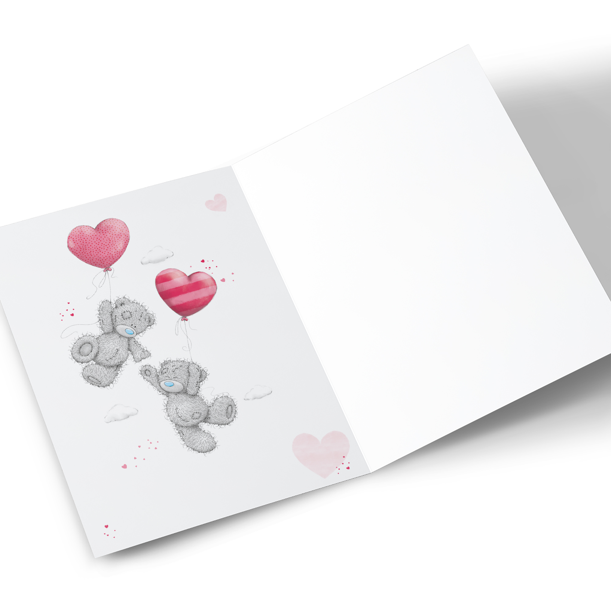 Personalised Tatty Teddy Valentine's Day Card - Bears With Balloons, Amazing Partner