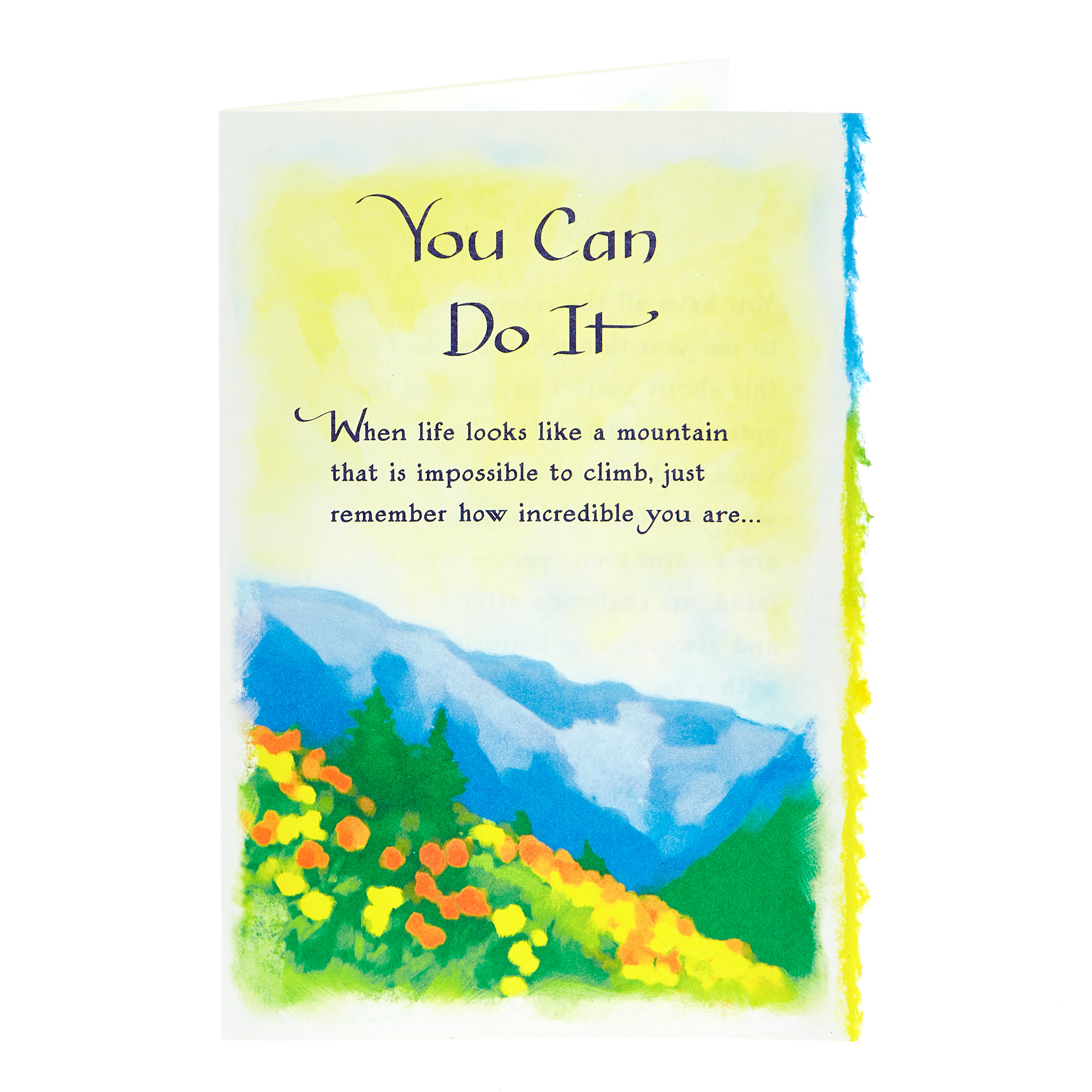 Blue Mountain Arts Card - You Can Do It