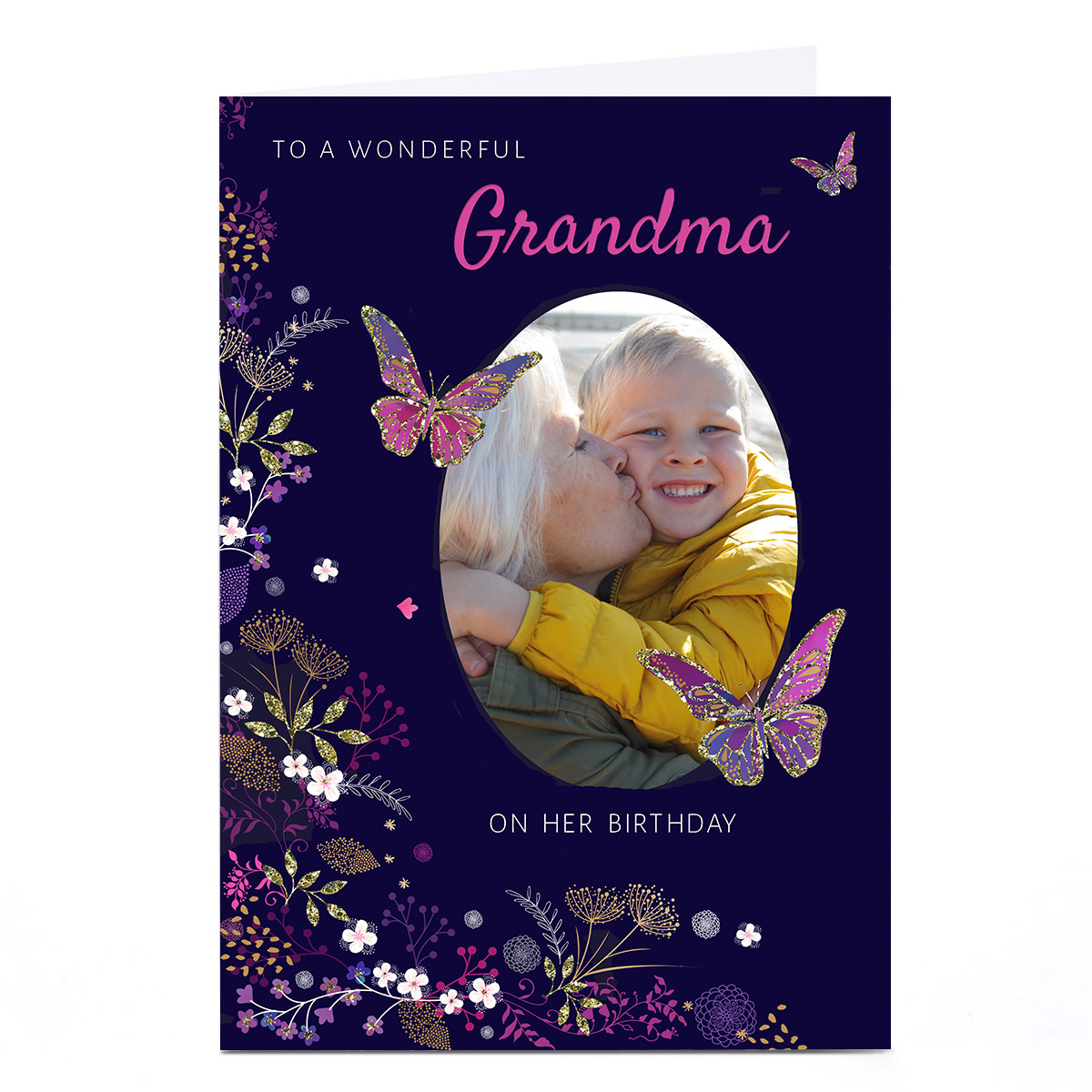 Personalised Kerry Spurling Photo Card - Grandma Upload