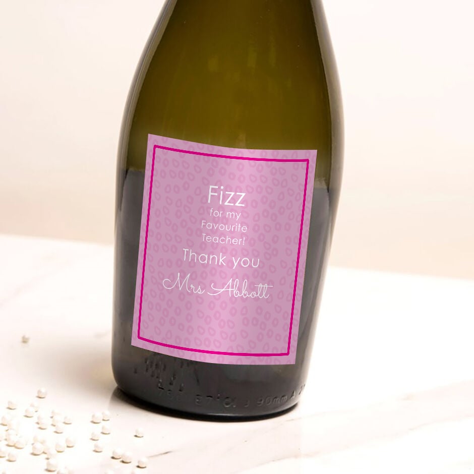 Personalised Prosecco - Favourite Teacher