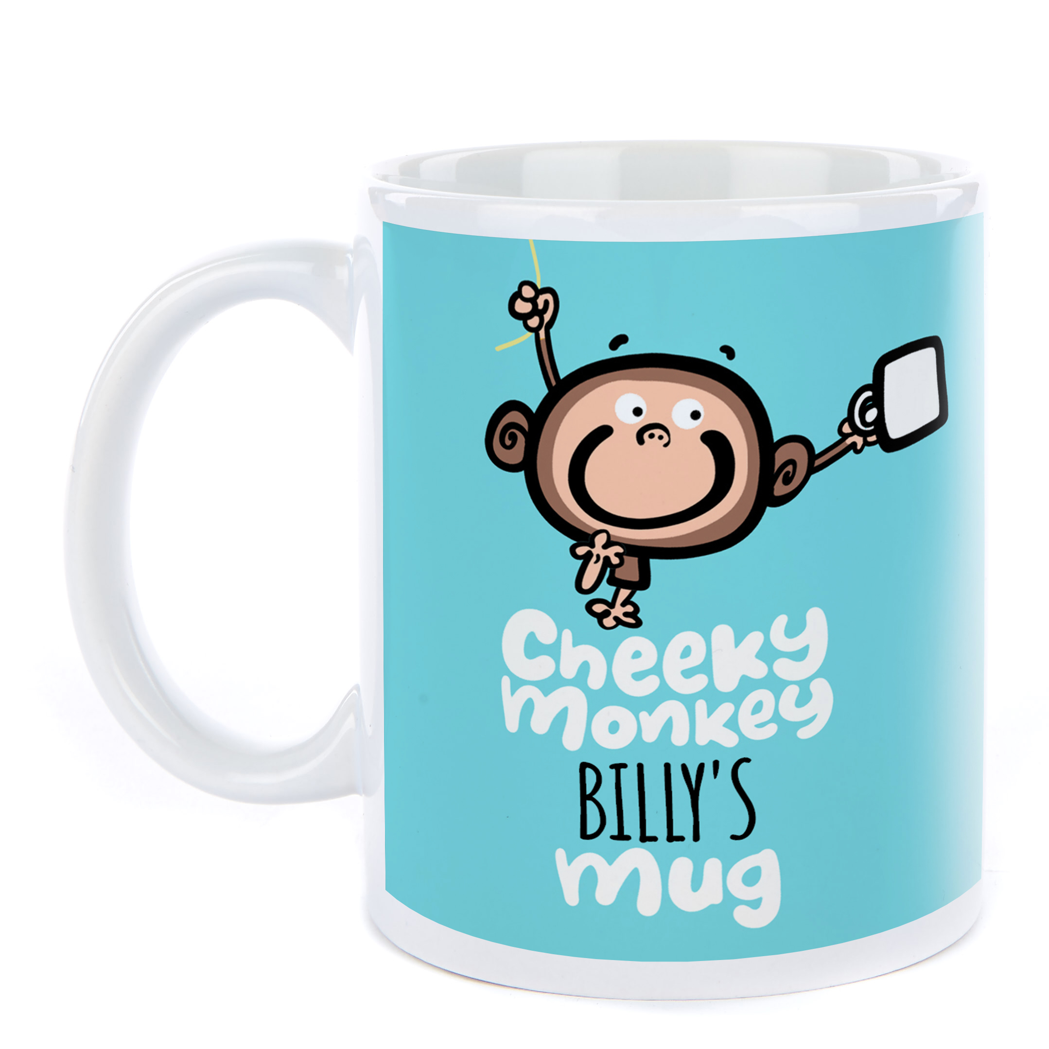 Personalised Fruitloops Mug - Cheeky Monkey