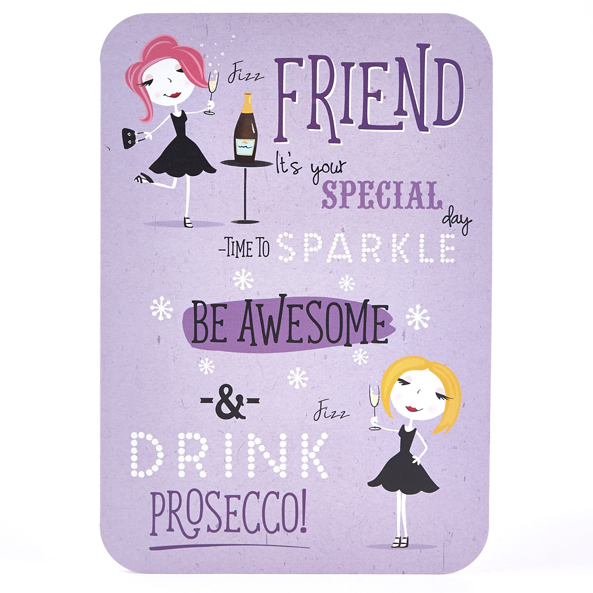 Birthday Card - Sparkle & Be Awesome