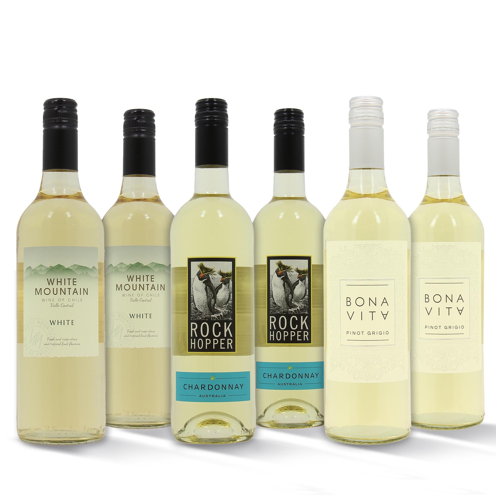 White Wine Case Hamper