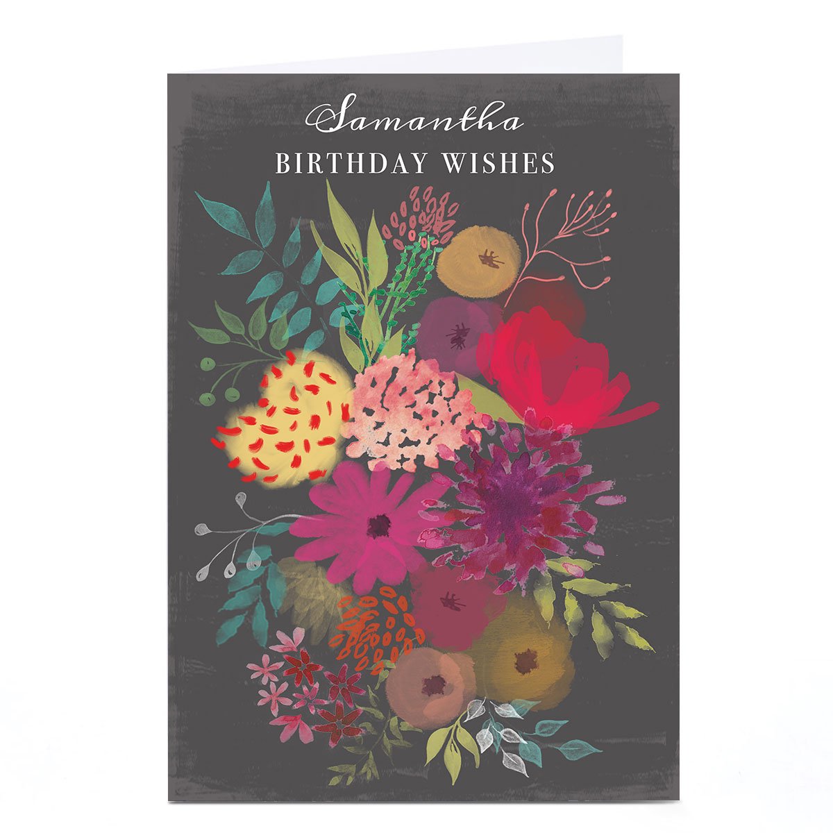 Personalised Emma Isaacs Birthday Card - Birthday Wishes 